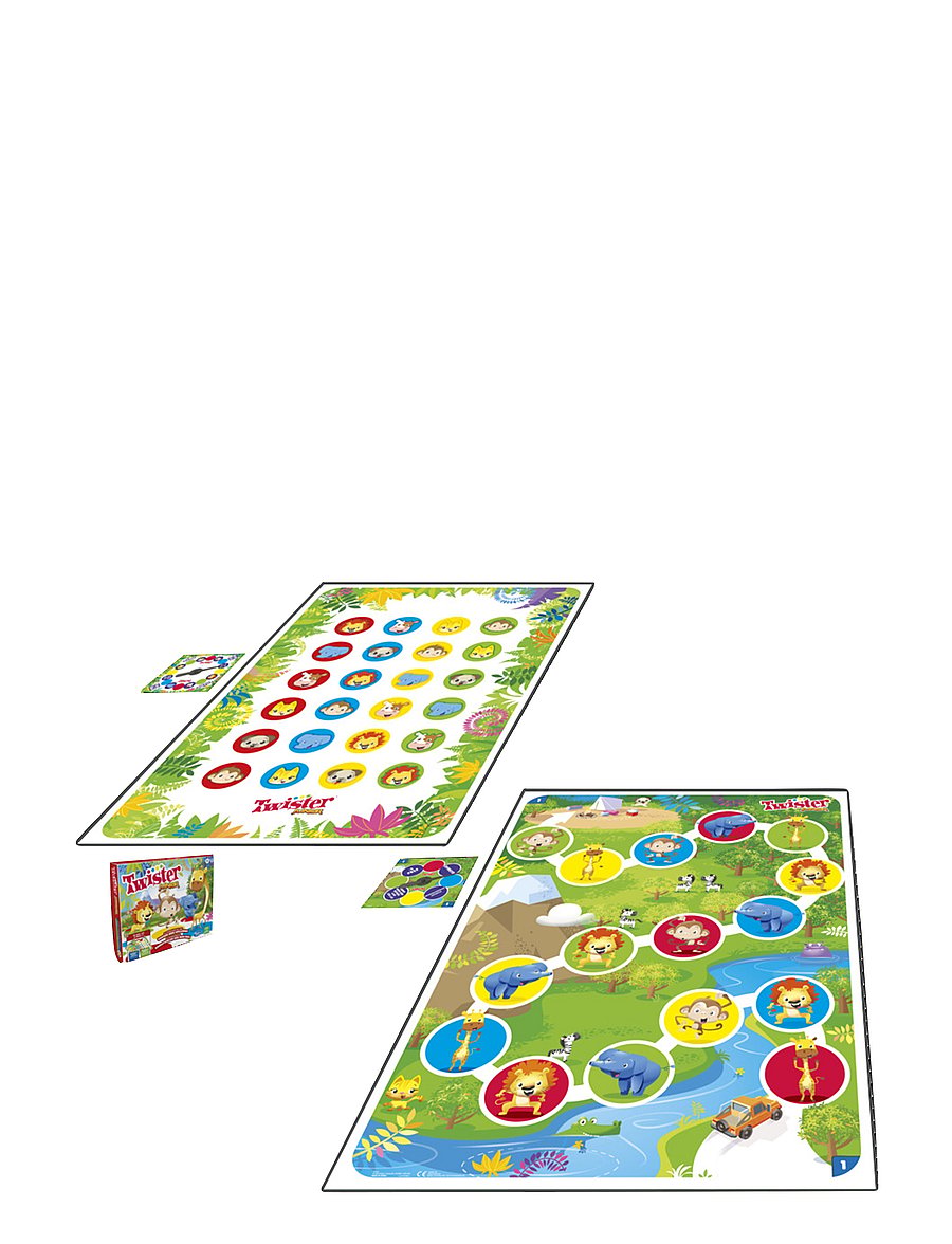Hasbro Gaming - Twister Junior Game - board games - multi coloured - 3