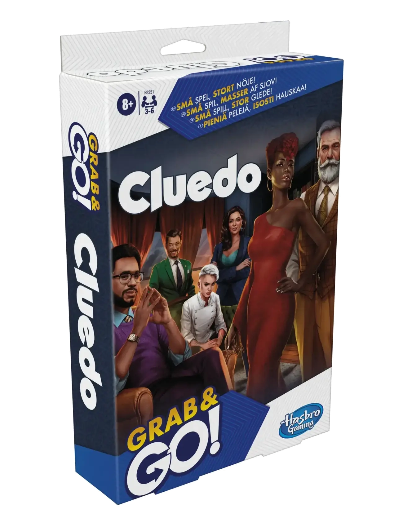 Hasbro Gaming Grab and Go Cluedo - App deal - MULTICOLOR / multi