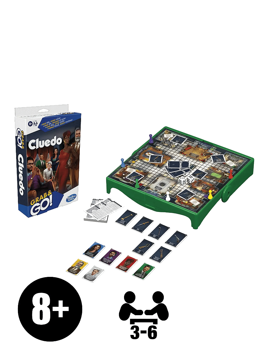 Hasbro Gaming - Grab and Go Cluedo - multicolor - 1