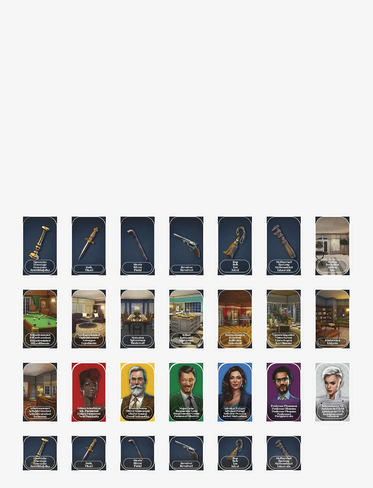 Hasbro Gaming - Grab and Go Cluedo - brætspil - multicolor - 4