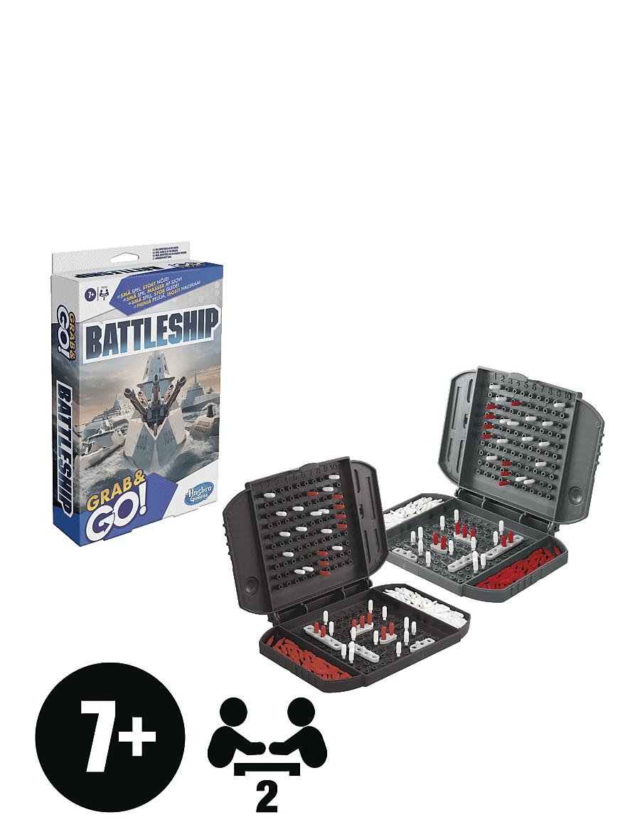 Hasbro Gaming - Grab and Go Battleship - borðspil - multicolor - 1