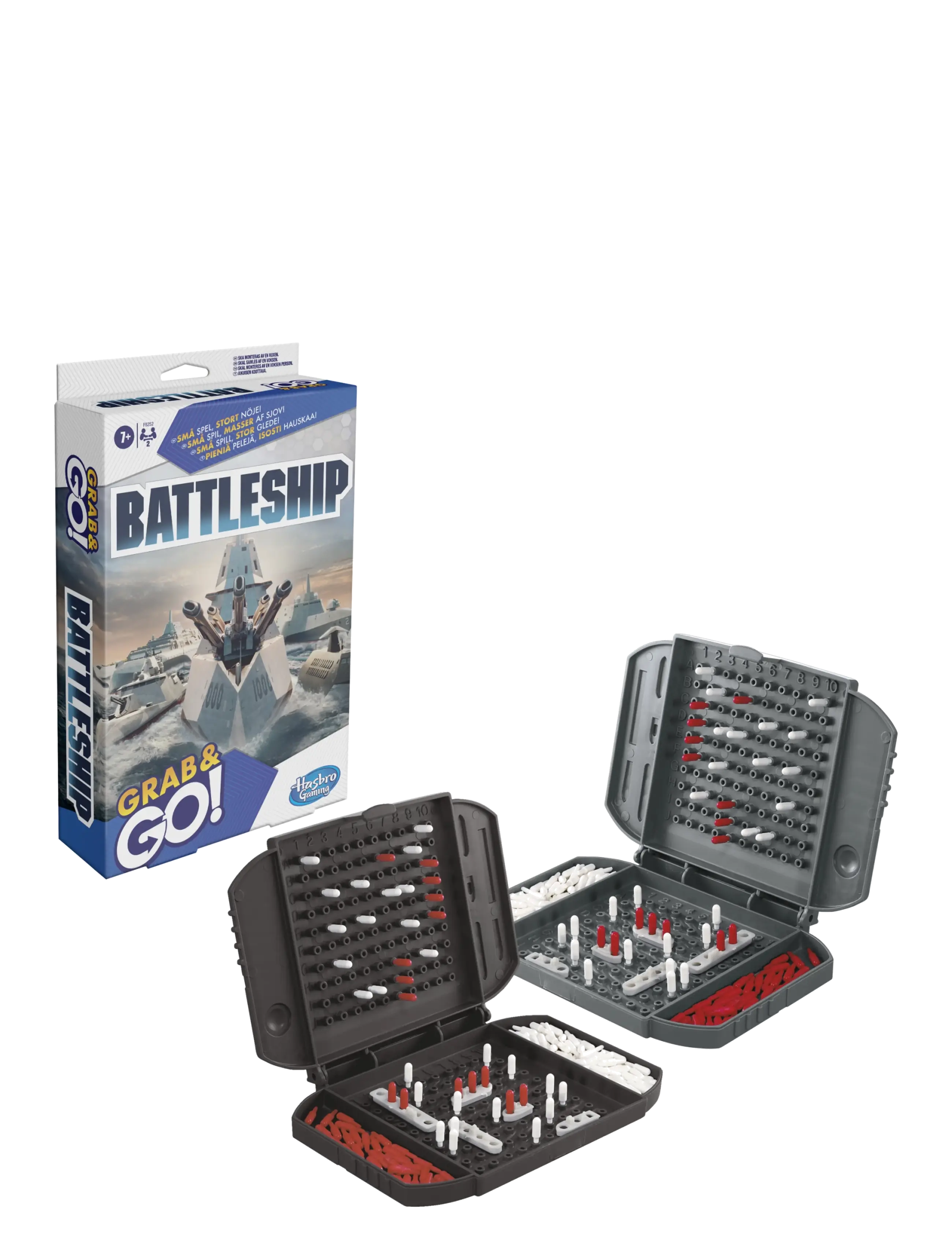 Hasbro Gaming - Grab and Go Battleship - brädspel - multicolor - 3