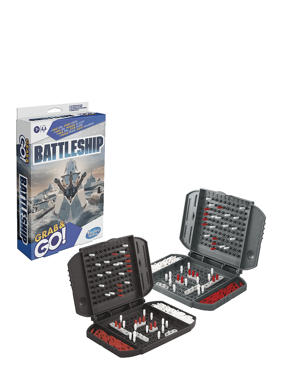 Hasbro Gaming - Grab and Go Battleship - borðspil - multicolor - 3