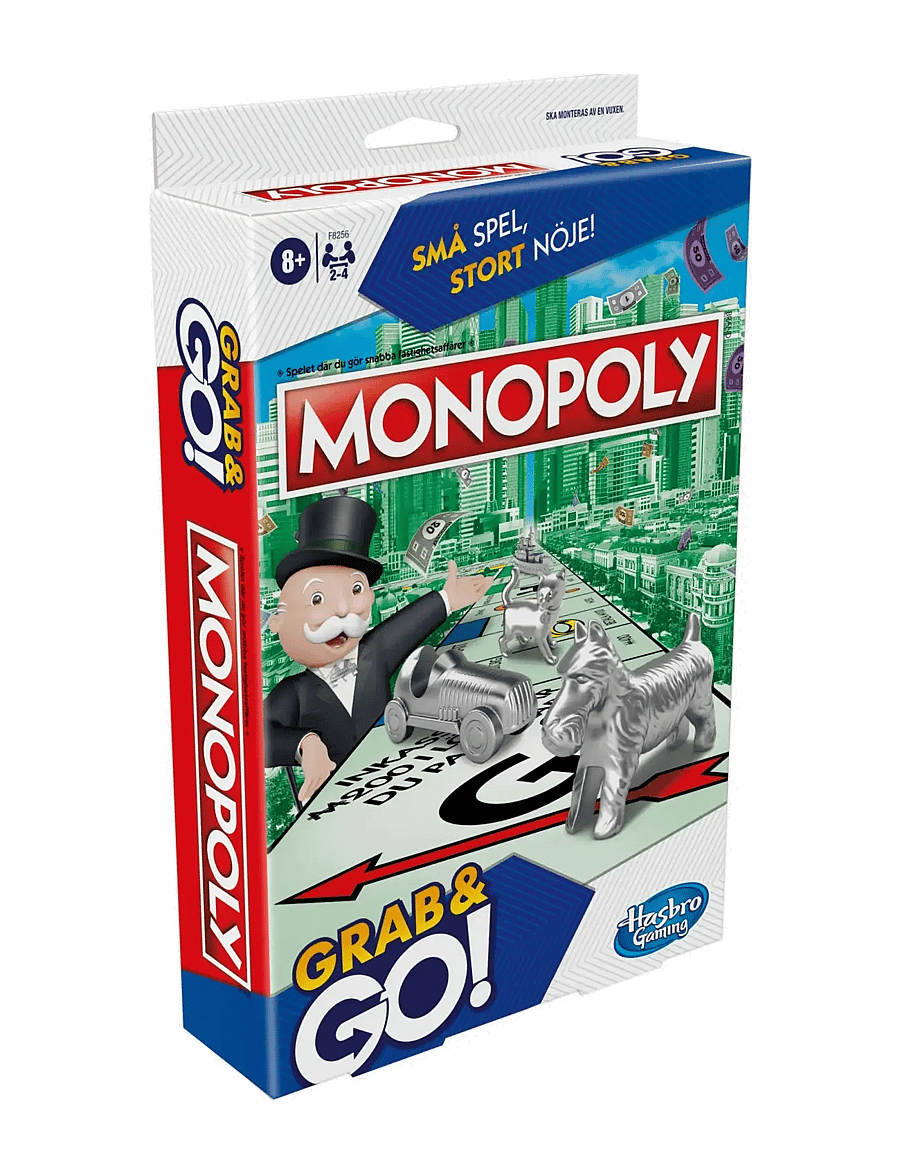 Hasbro Gaming - Grab and Go Monopoly - multicolor - 0