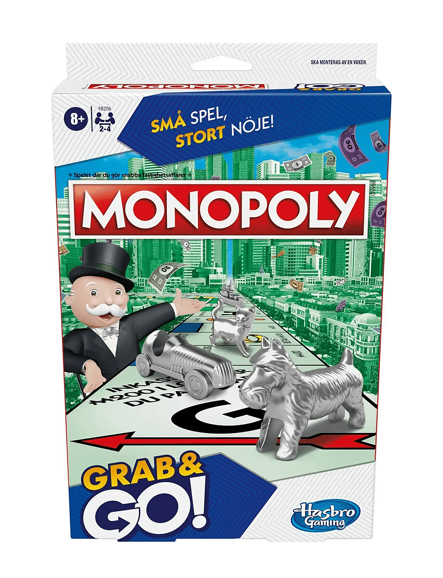 Hasbro Gaming - Grab and Go Monopoly - multicolor - 3