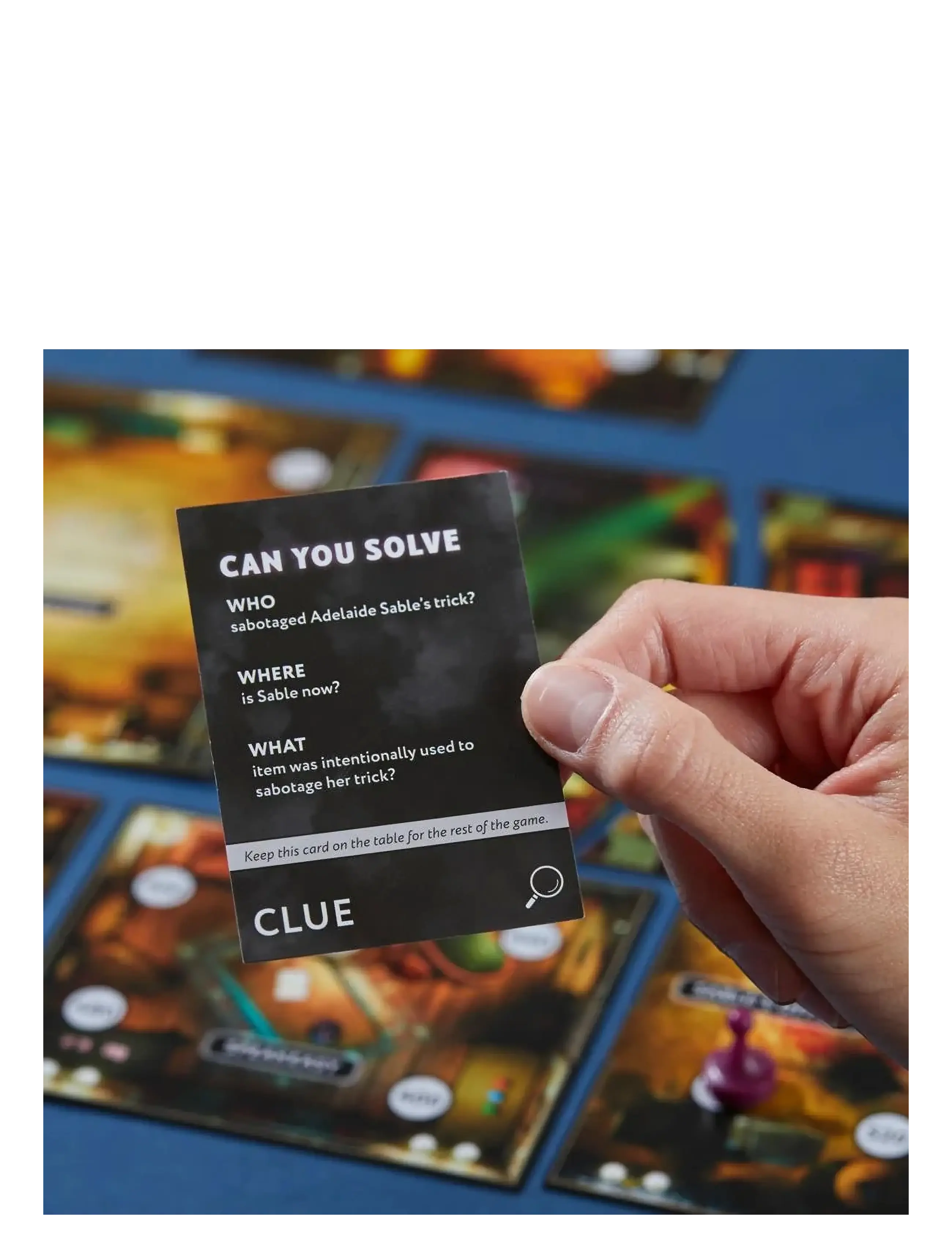 Hasbro Gaming - Cluedo Escape: The Illusionist’s Club - brettspill - multicolor - 5