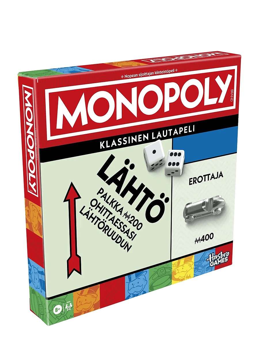 Hasbro Gaming - Monopoly-spel - brætspil - multicolor - 0