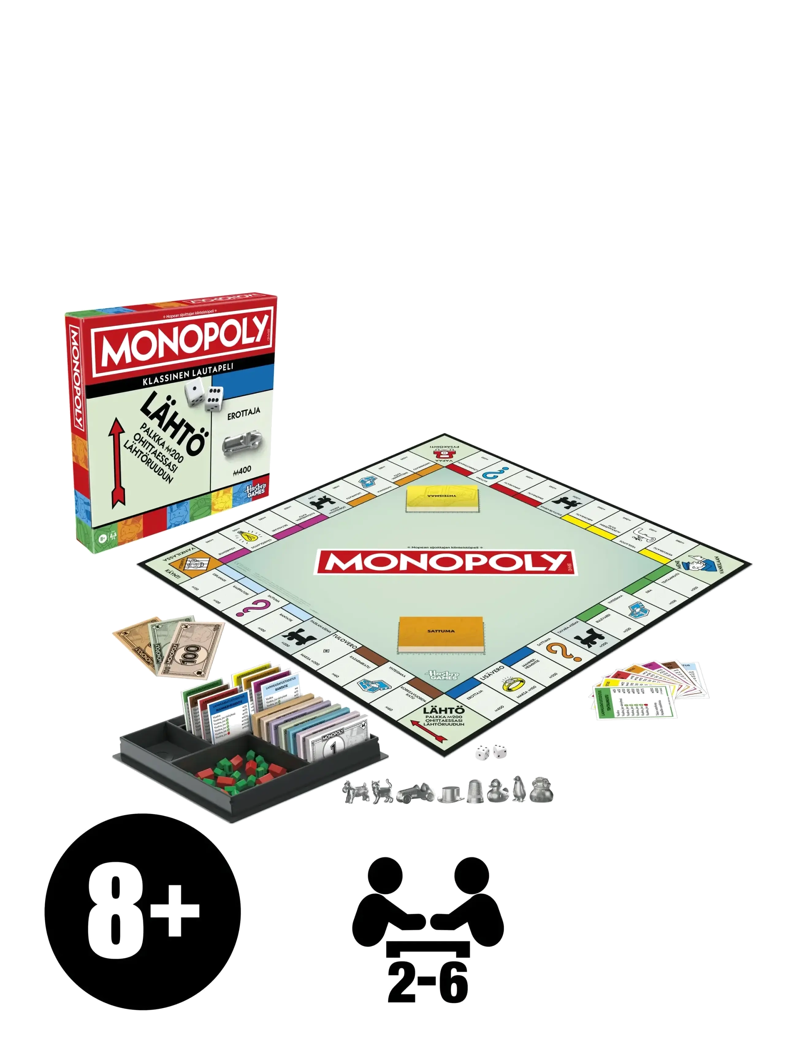 Hasbro Gaming - Monopoly-spel - brætspil - multicolor - 1