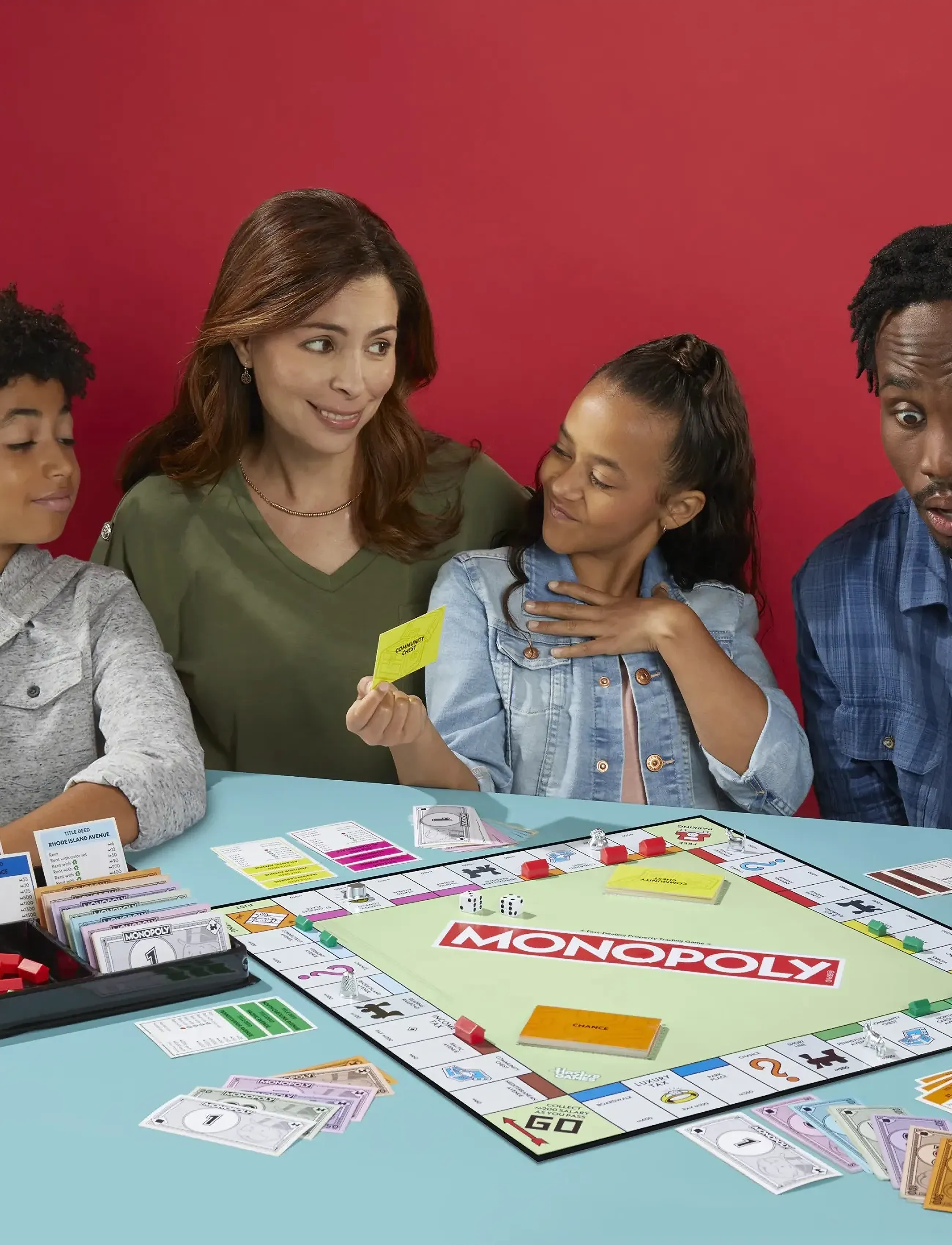 Hasbro Gaming Monopoly-Spel, Børn, Board Spil, Multi/mønstret, Str: ONE SIZE