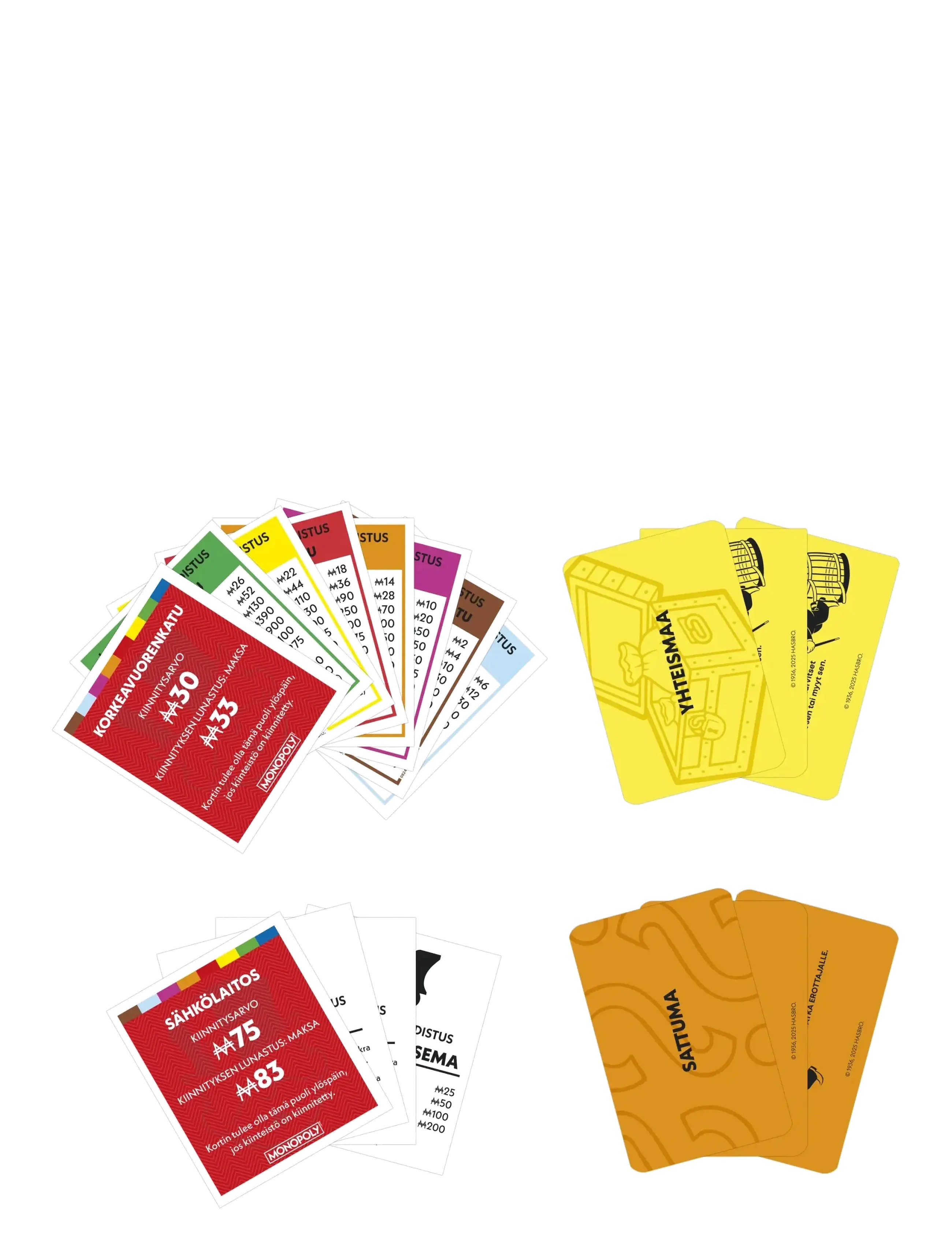 Hasbro Gaming - Monopoly-spel - brætspil - multicolor - 4