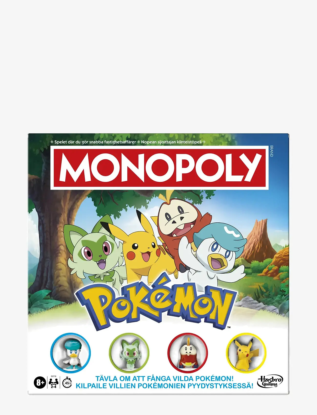 Hasbro Gaming - Monopoly Pokémon Edition - brädspel - multicolor - 0