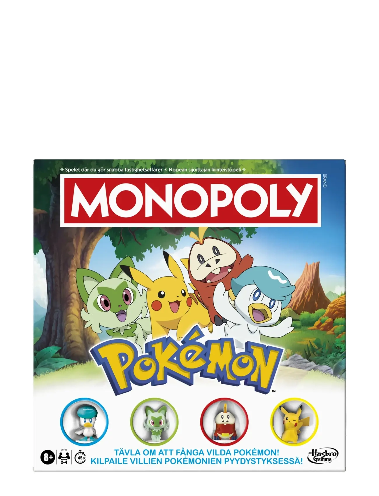 Hasbro Gaming Monopoly Pokémon Edition - Leksaker - MULTICOLOR / multi