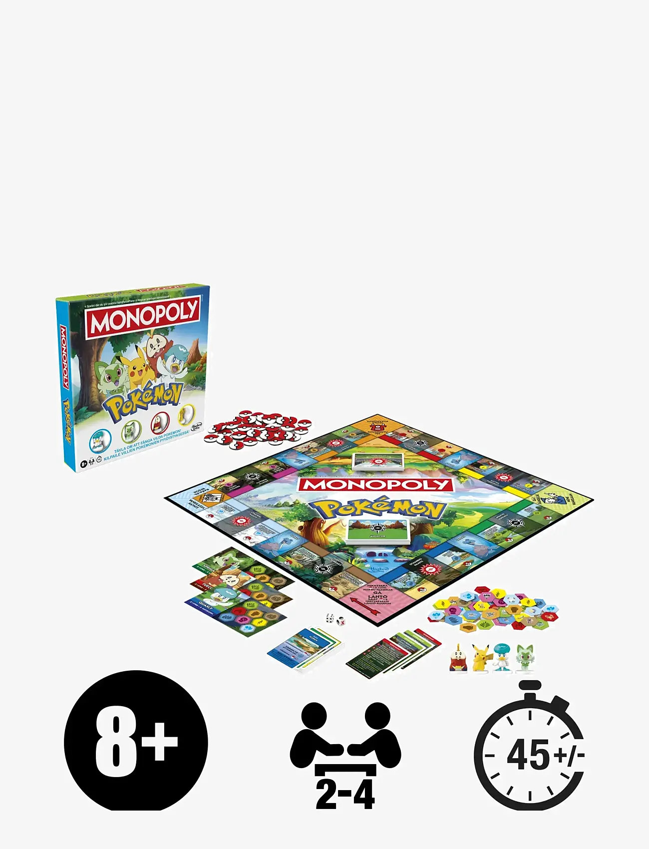 Hasbro Gaming - Monopoly Pokémon Edition - brädspel - multicolor - 1