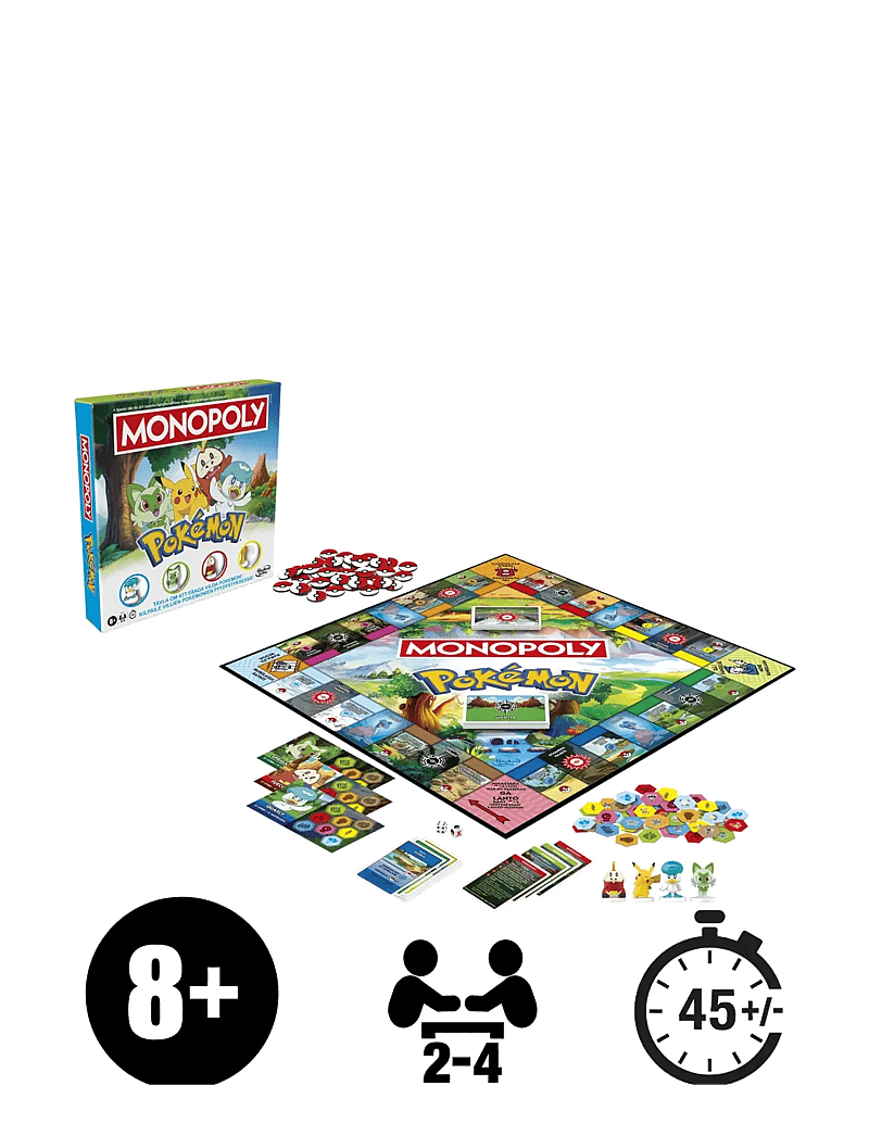 Hasbro Gaming - Monopoly Pokémon Edition - brætspil - multicolor - 1