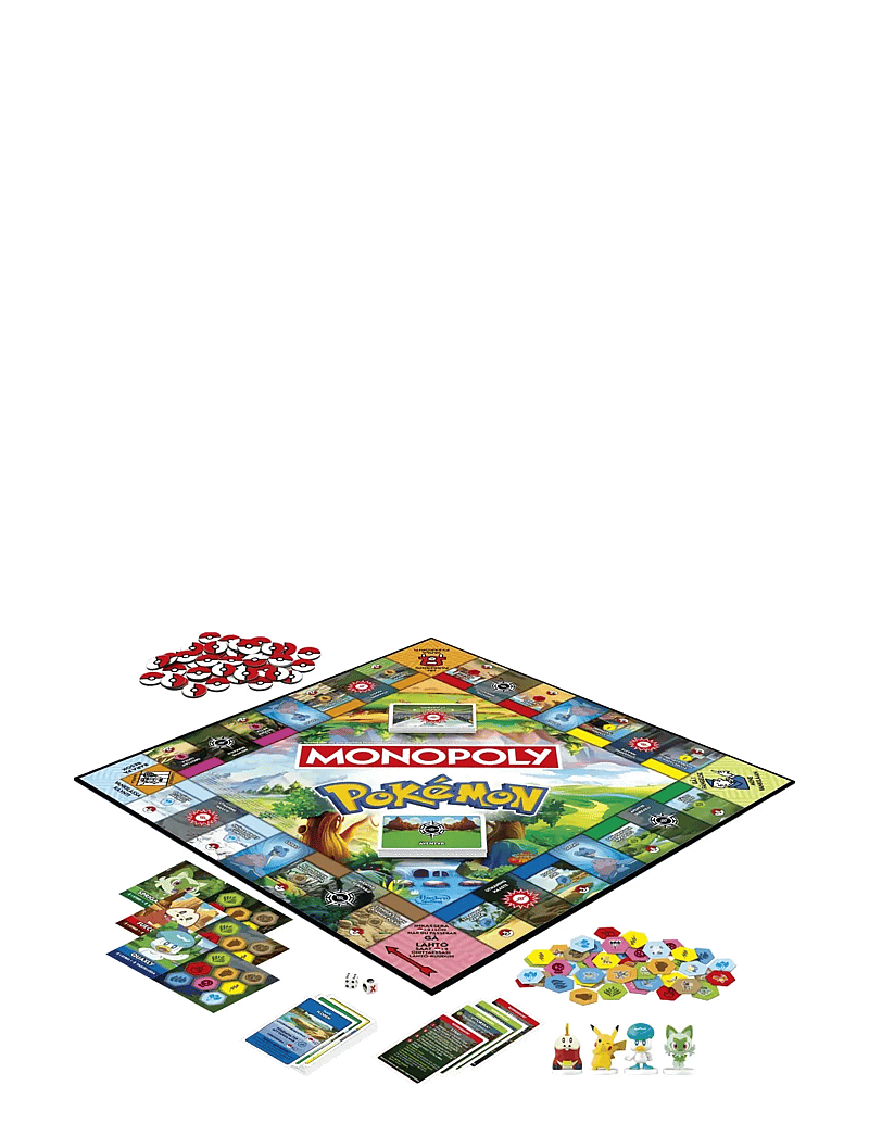 Hasbro Gaming - Monopoly Pokémon Edition - brætspil - multicolor - 4
