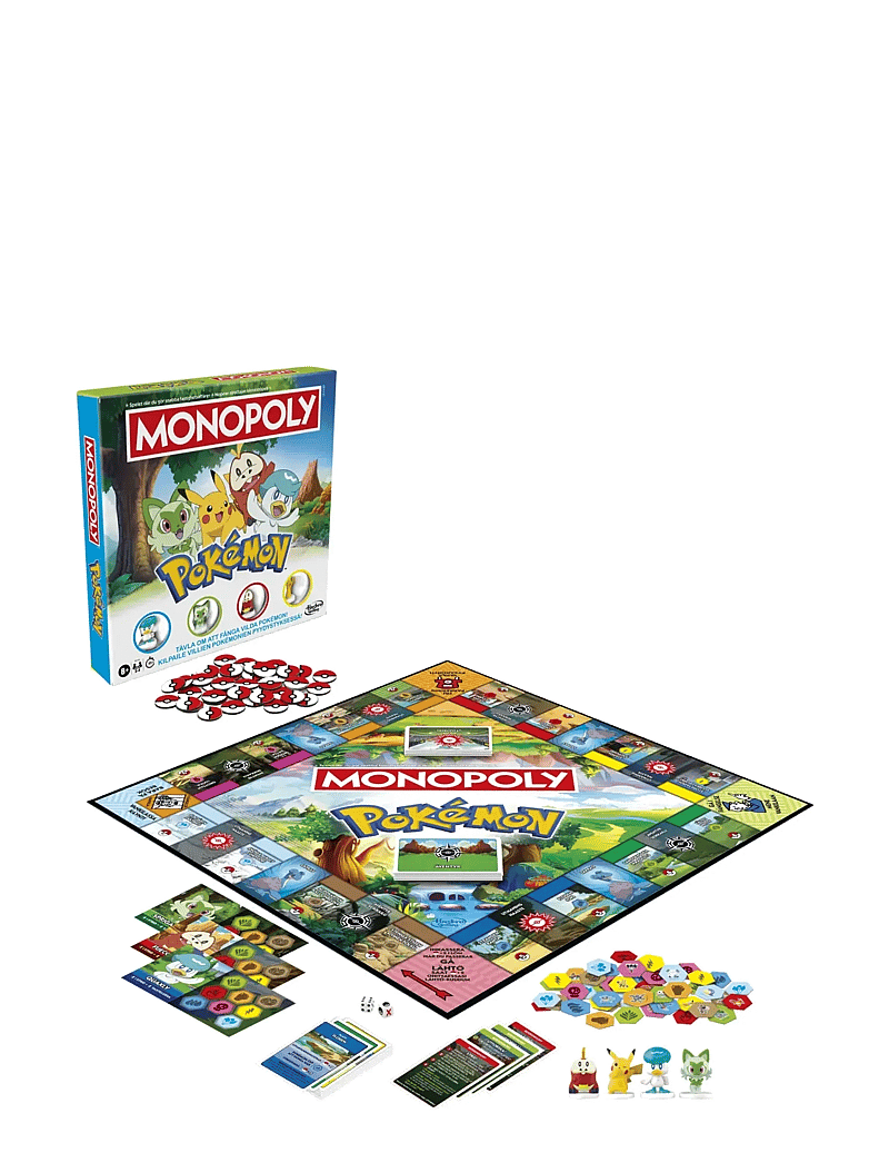 Hasbro Gaming - Monopoly Pokémon Edition - brætspil - multicolor - 5