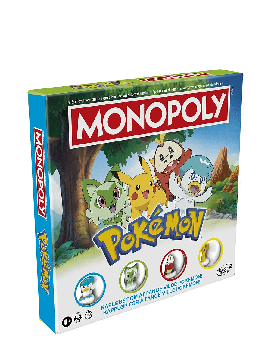 Hasbro Gaming - Monopoly Pokémon Edition - borðspil - multicolor - 0