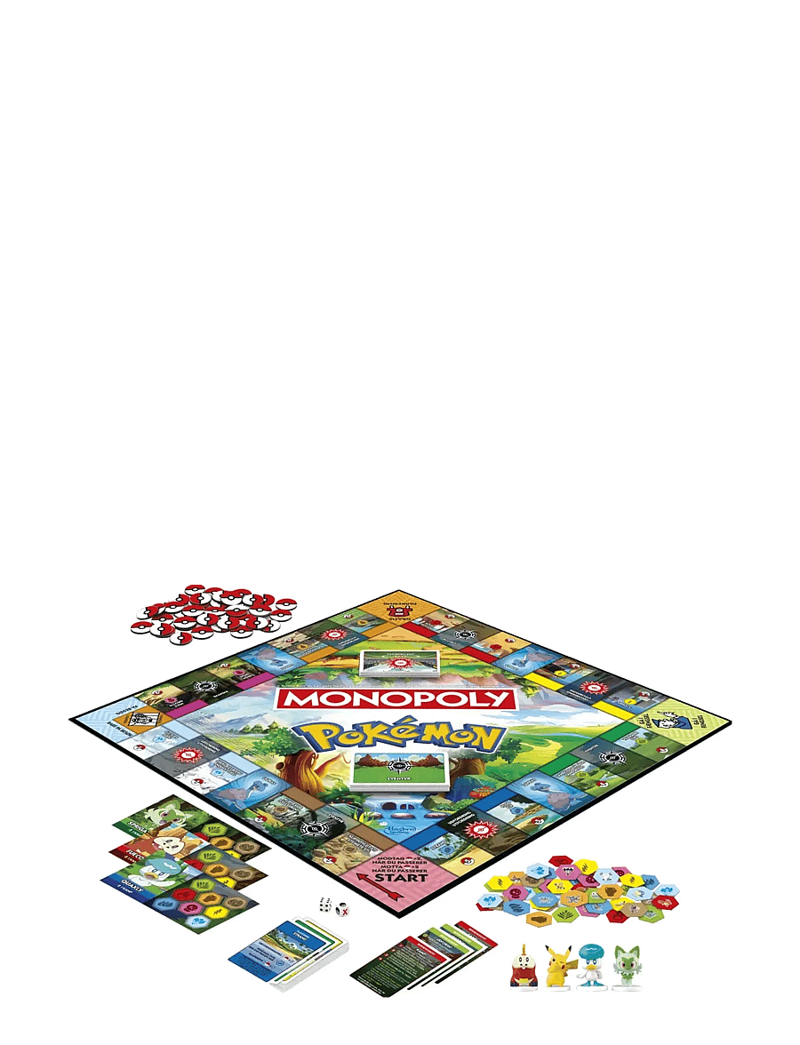 Hasbro Gaming - Monopoly Pokémon Edition - borðspil - multicolor - 4