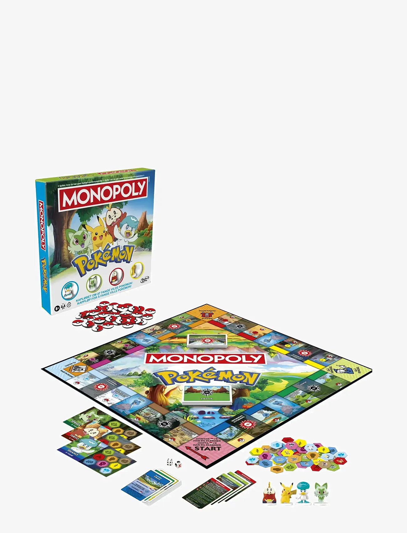 Hasbro Gaming - Monopoly Pokémon Edition - brädspel - multicolor - 5
