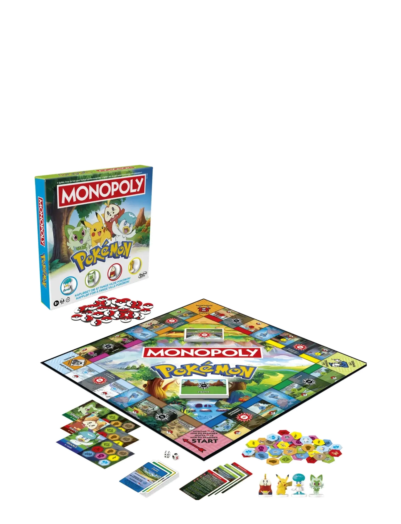 Hasbro Gaming - Monopoly Pokémon Edition - borðspil - multicolor - 5