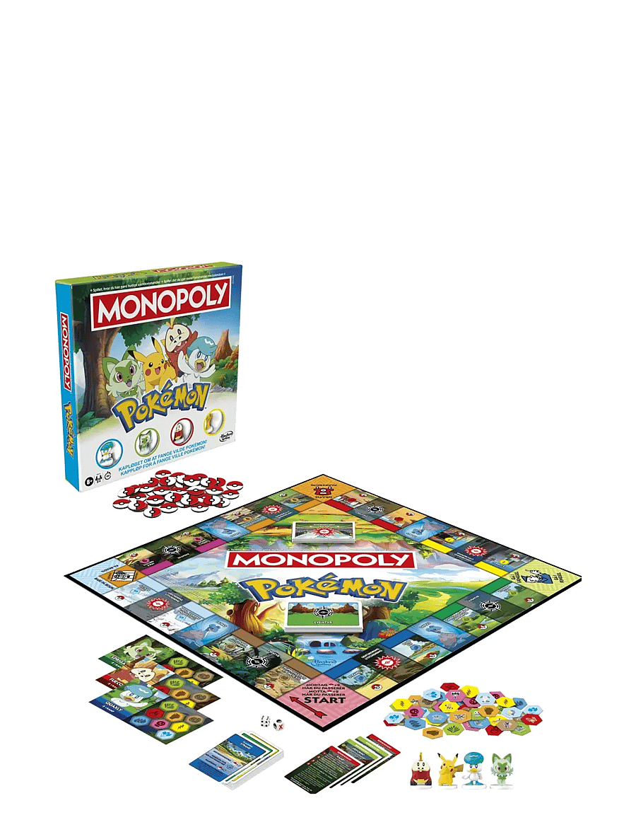 Hasbro Gaming - Monopoly Pokémon Edition - borðspil - multicolor - 5