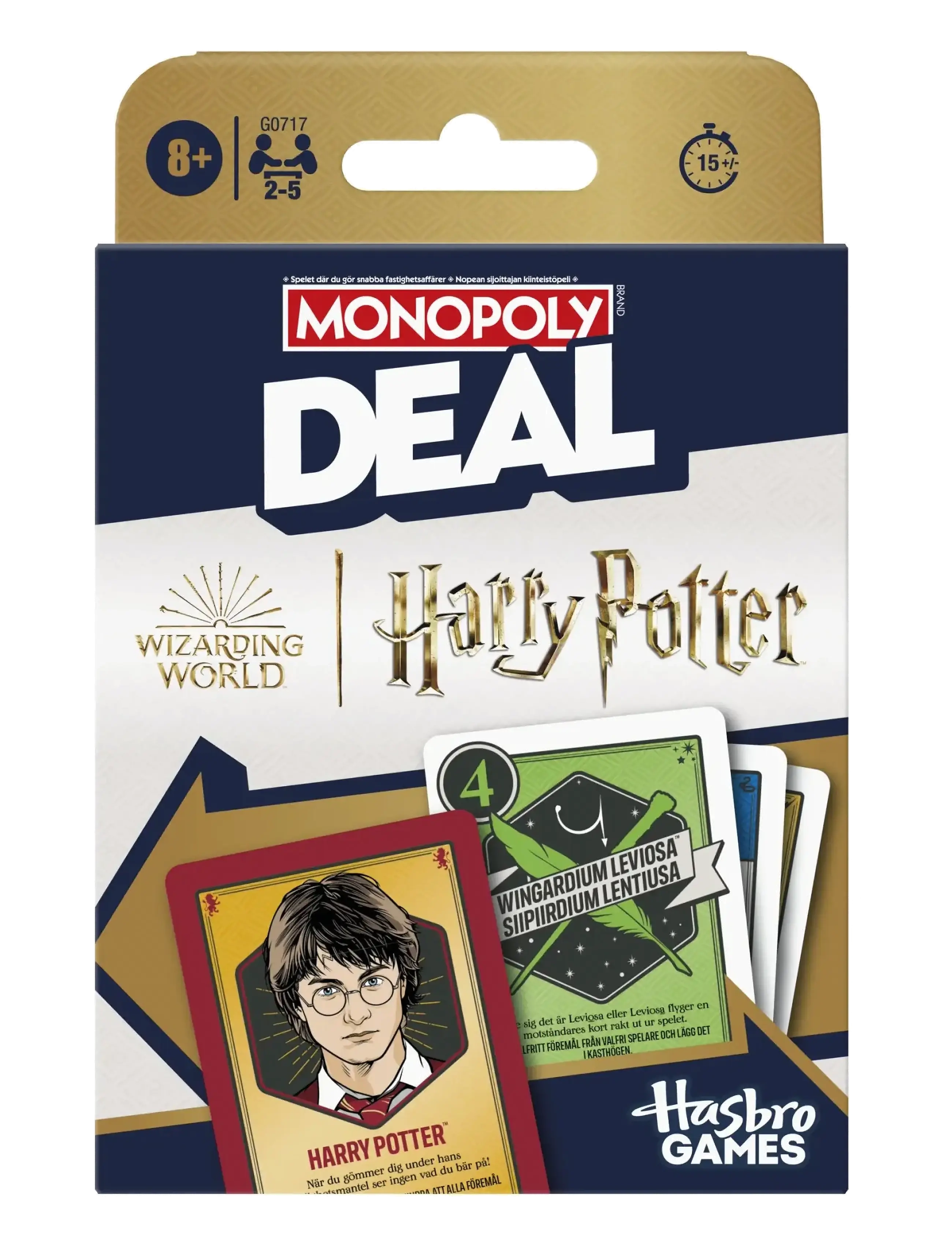 Hasbro Gaming Monopoly Deal HARRY POTTER - Spil - MULTICOLOR / multi