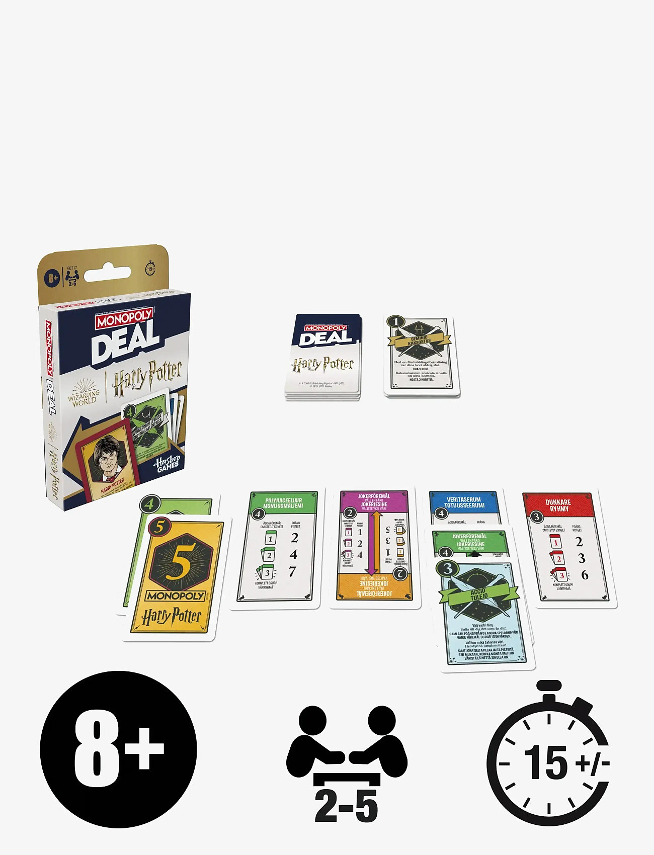 Hasbro Gaming - Monopoly Deal HARRY POTTER - lautapelit - multicolor - 2