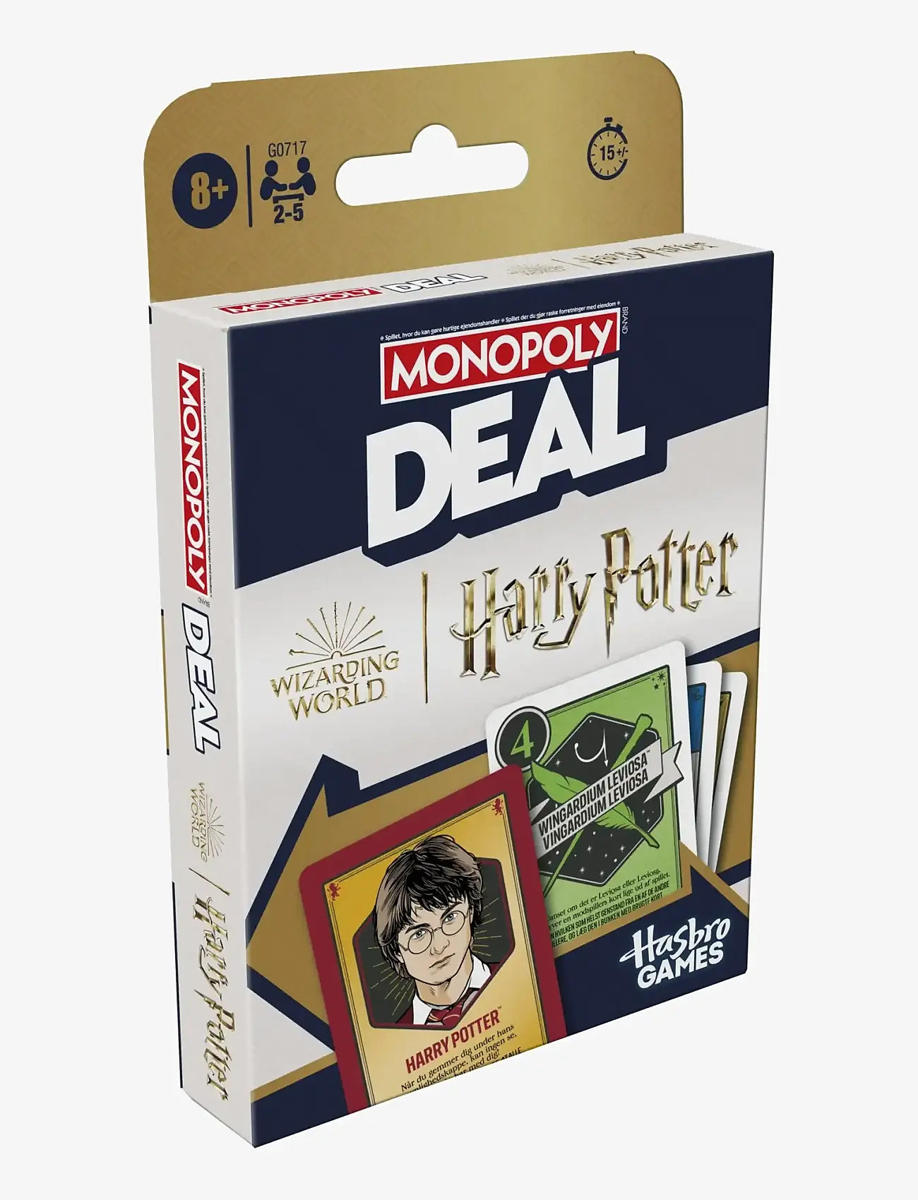 Hasbro Gaming - Monopoly Deal HARRY POTTER - brætspil - multicolor - 1