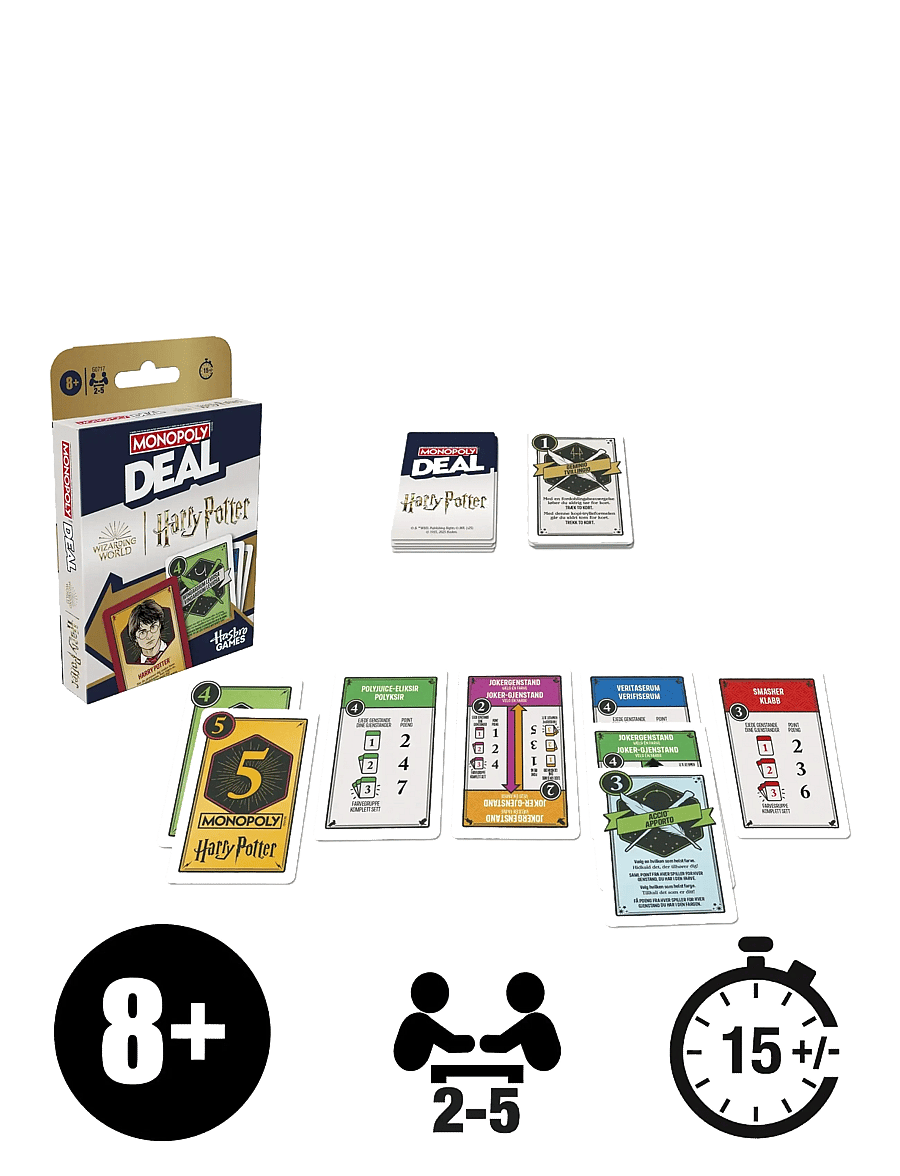 Hasbro Gaming - board/card game 15 min - brætspil - multicolor - 2