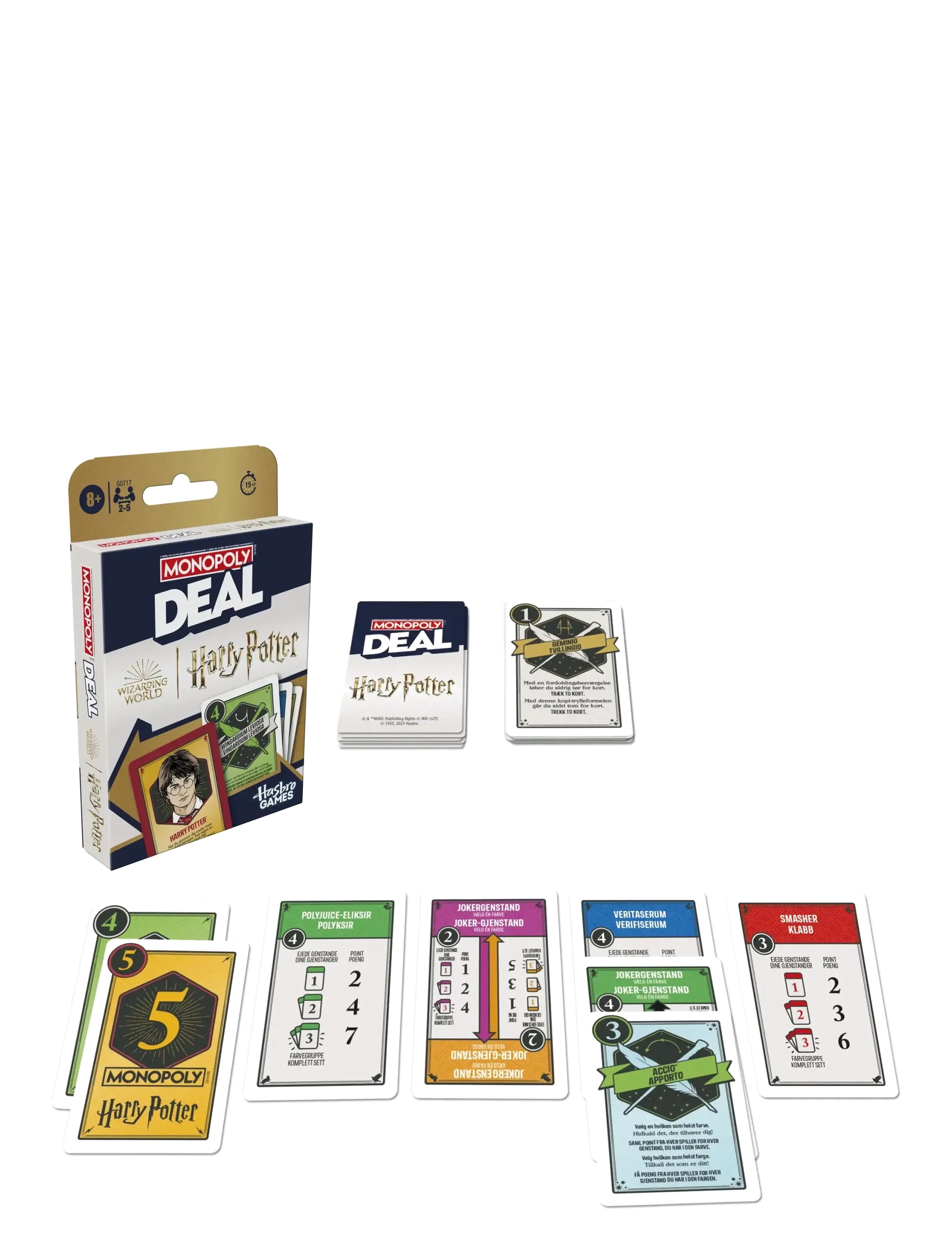 Hasbro Gaming - Monopoly Deal HARRY POTTER - spel - multicolor - 3