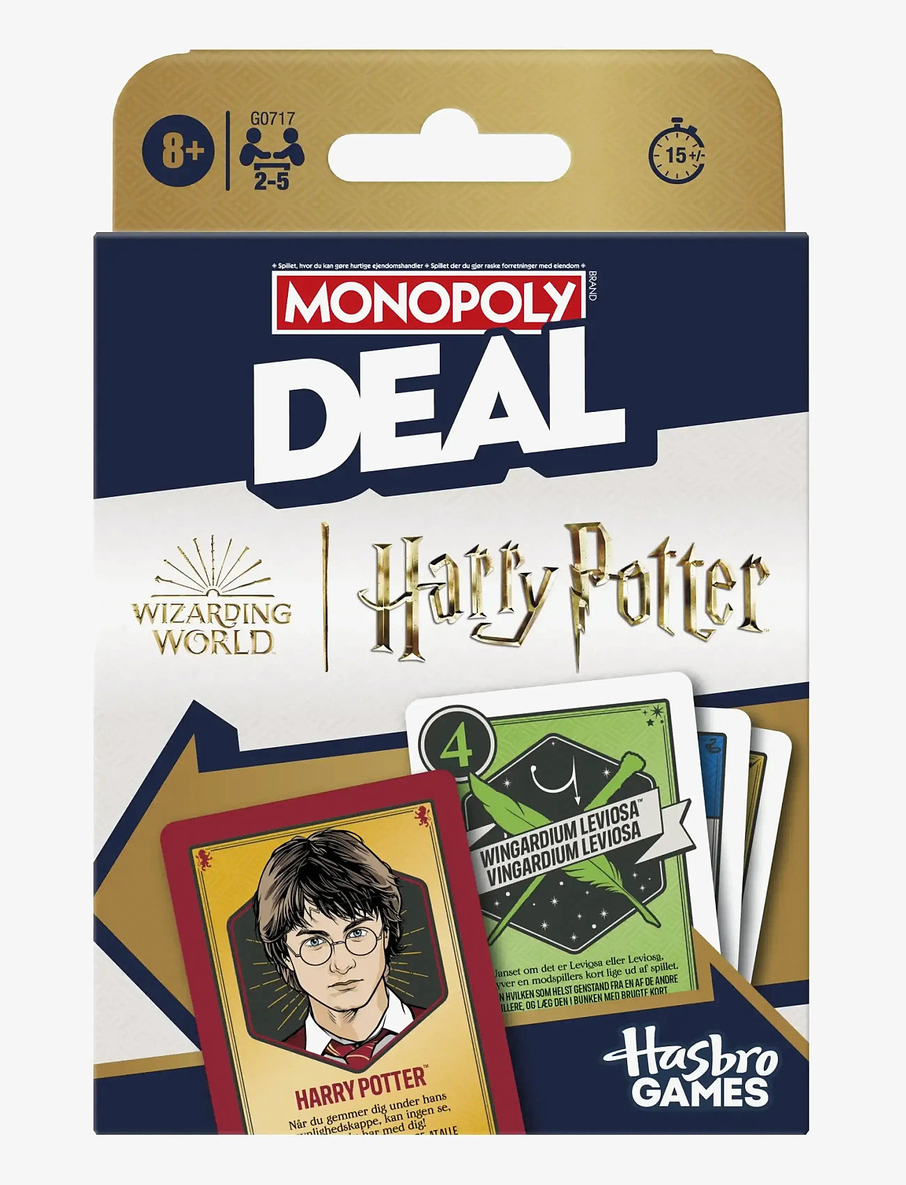 Hasbro Gaming - Monopoly Deal HARRY POTTER - brætspil - multicolor - 4