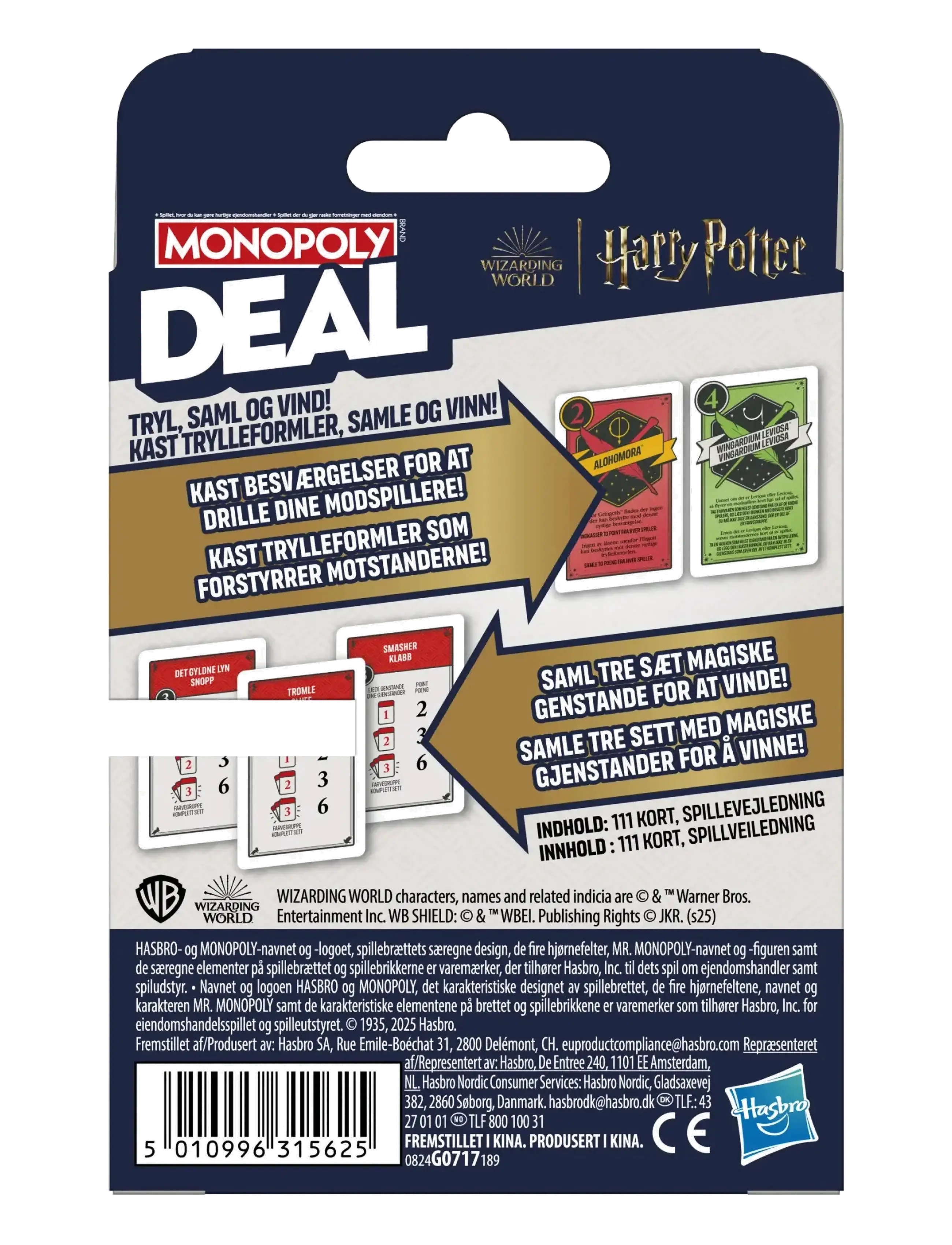 Hasbro Gaming - Monopoly Deal HARRY POTTER - spel - multicolor - 5