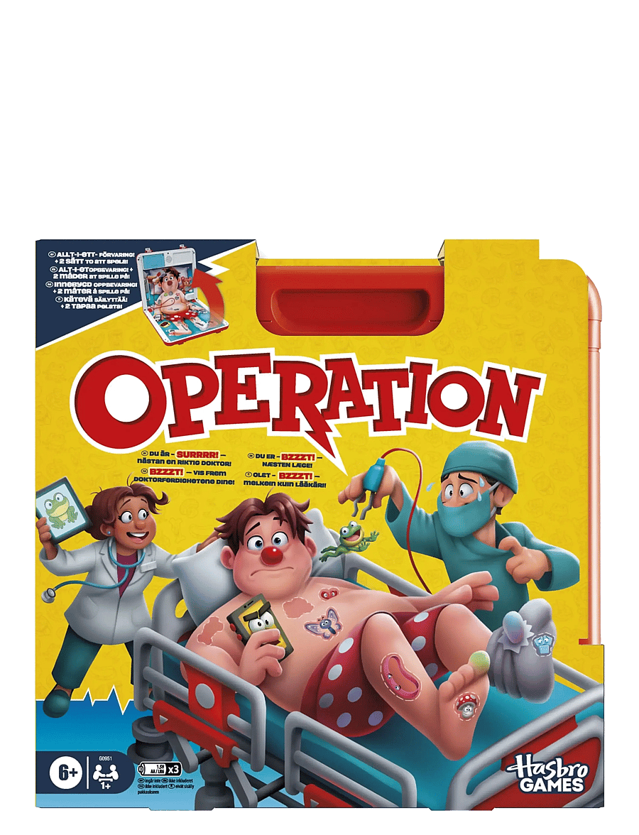 Hasbro Gaming - Operation - brädspel - multicolor - 1