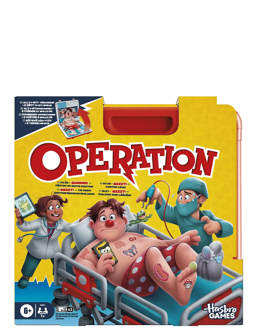 Hasbro Gaming - Operation - board games - multicolor - 5