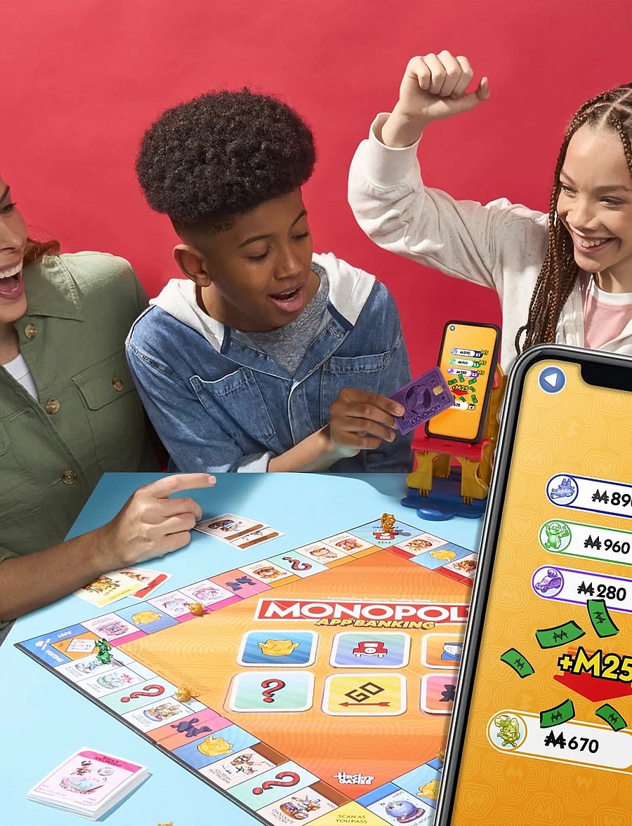 Hasbro Gaming - Monopoly Internetbanken - borðspil - multicolor - 0