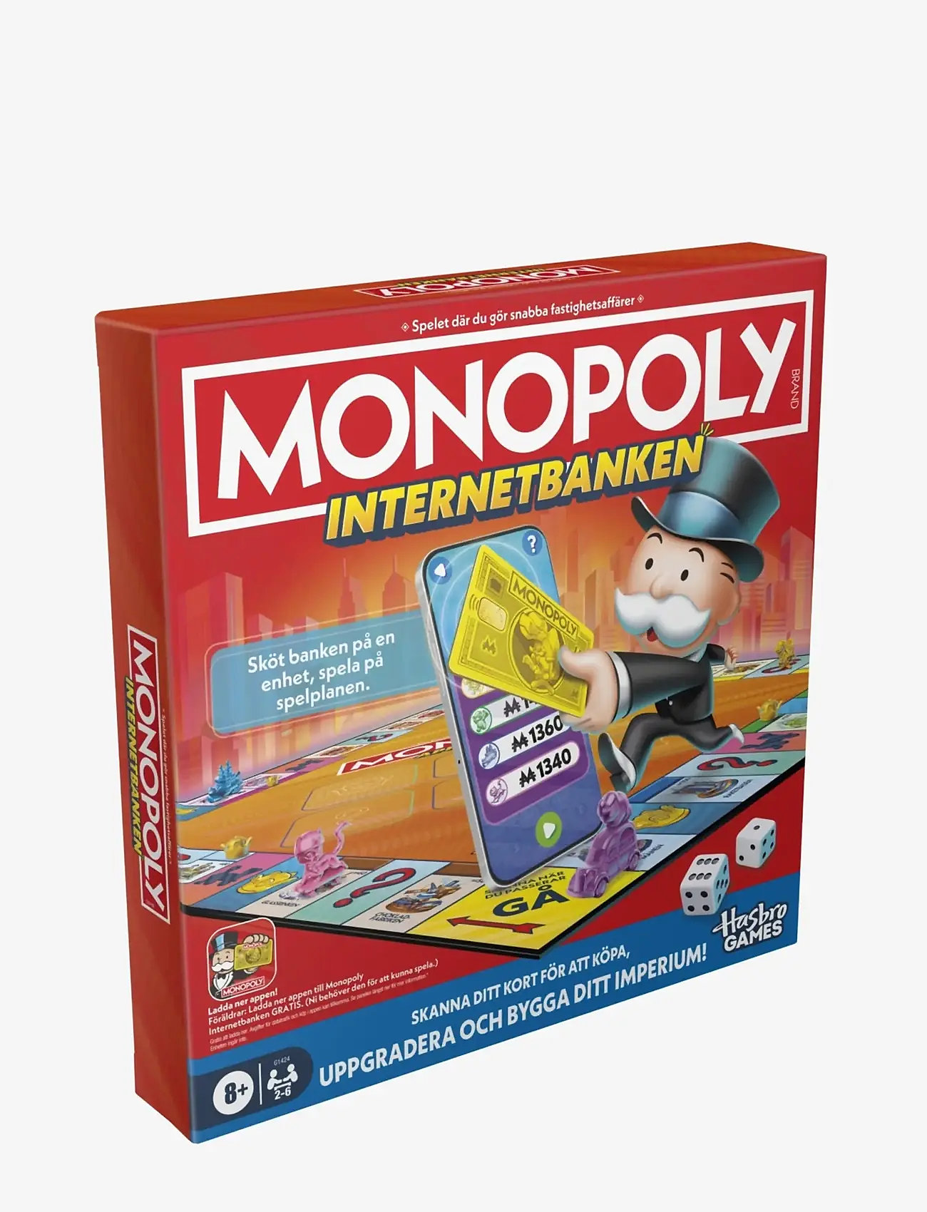 Hasbro Gaming - Monopoly Internetbanken - brädspel - multicolor - 5