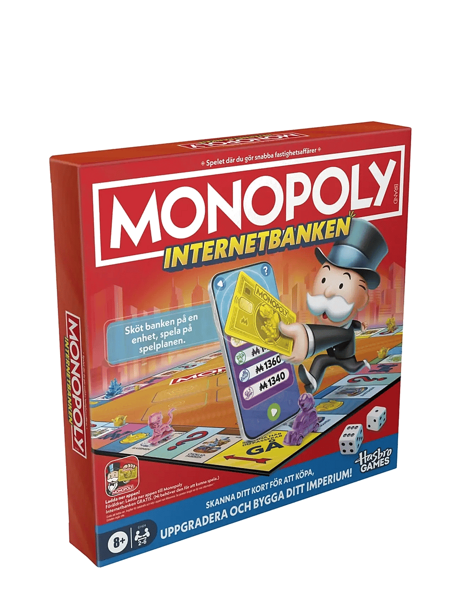 Hasbro Gaming - Monopoly Internetbanken - borðspil - multicolor - 5