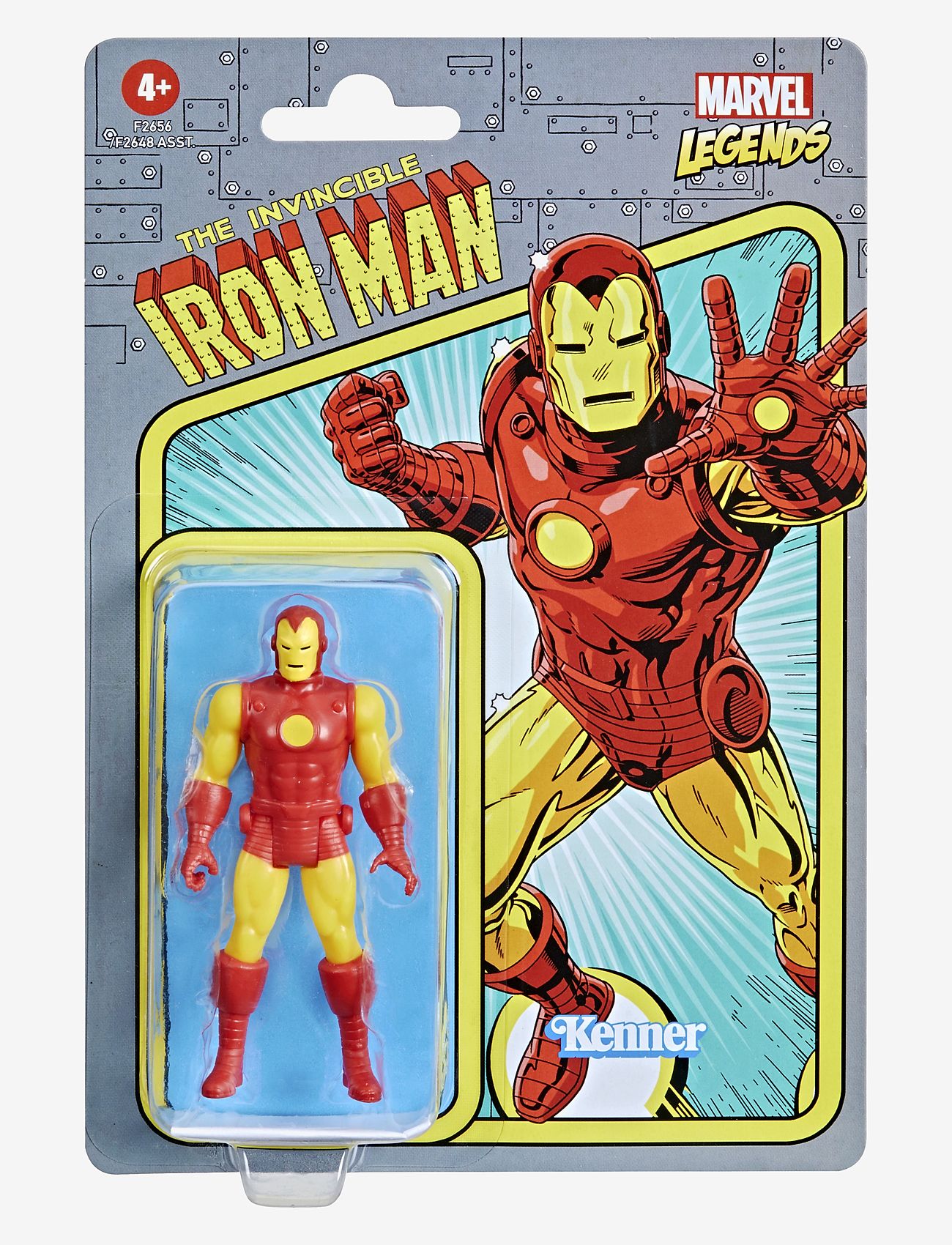 Marvel - Marvel Legends Retro 375 Collection Iron Man - de laveste prisene - multi-color - 1