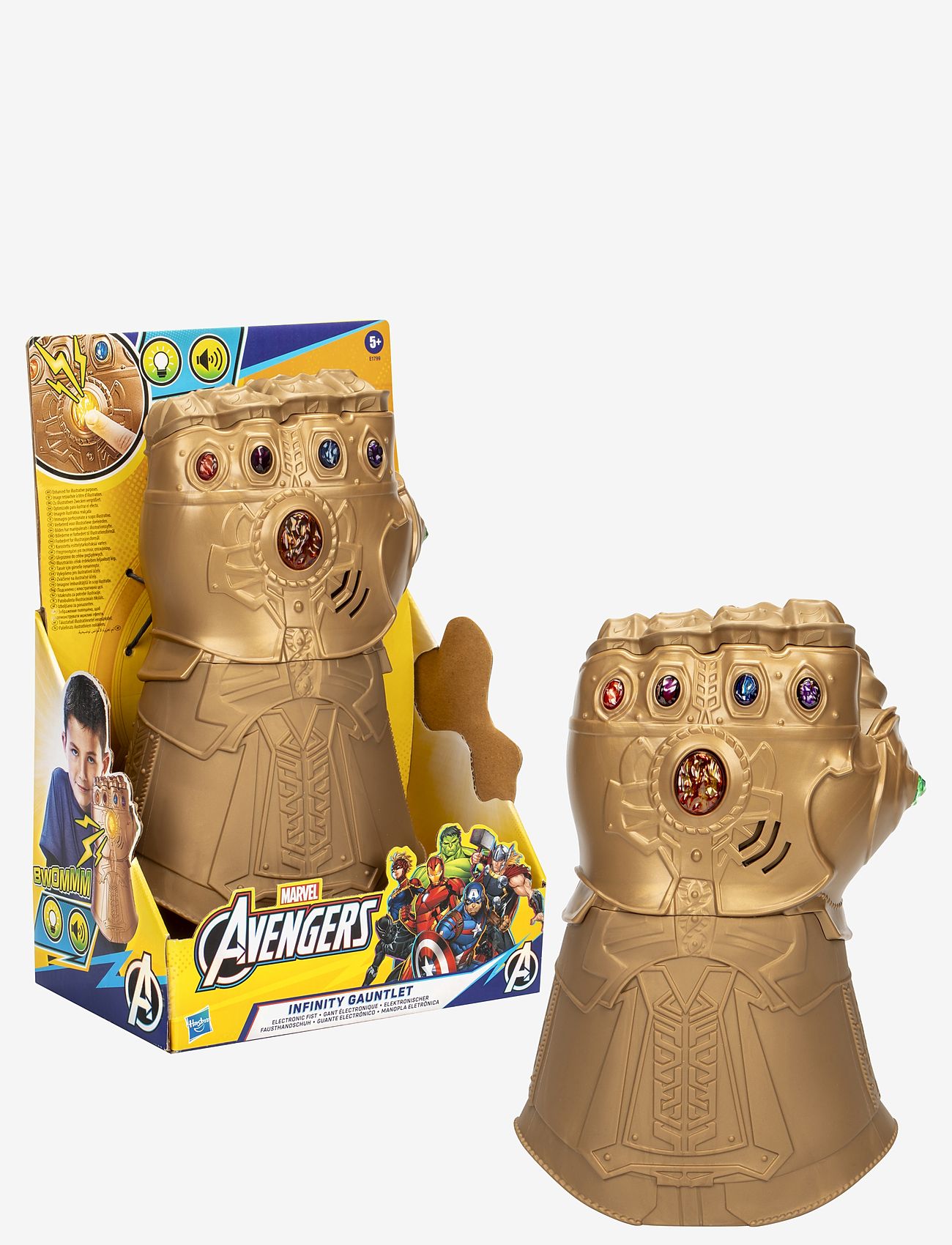 Marvel - Marvel Avengers Marvel Infinity War Infinity Gauntlet Electronic Fist - multicolor - 3