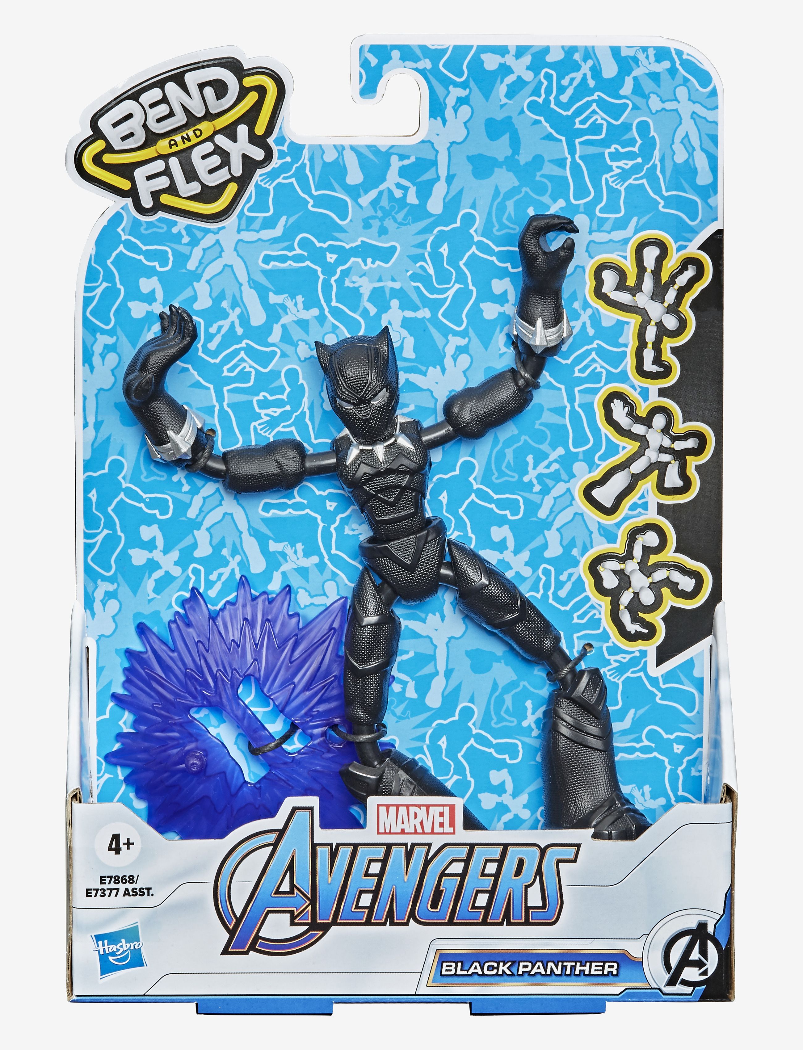 Marvel Avengers Bend And Flex, Børn, Action Figures, Multi/mønstret, Str: H:CM