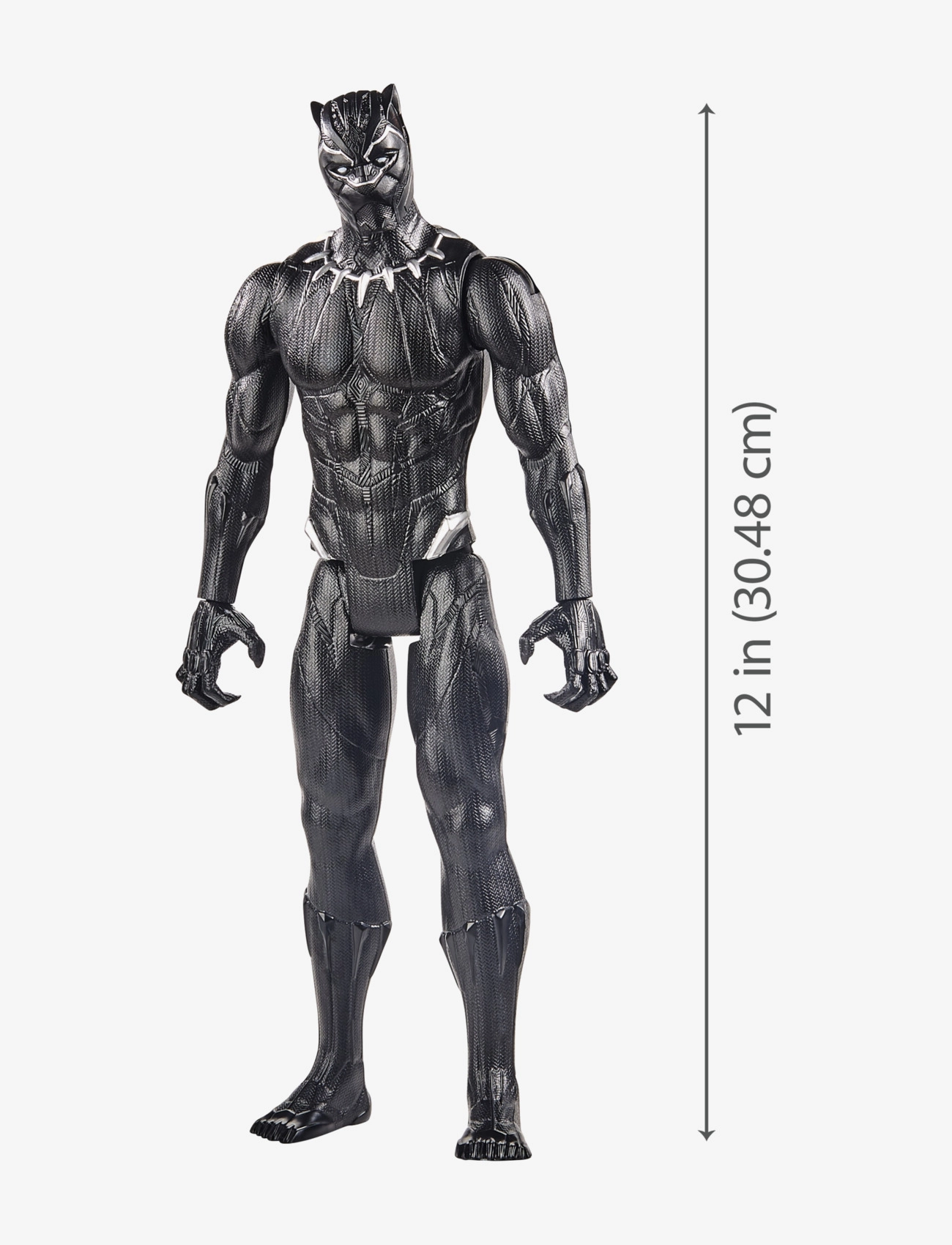 MARVEL Marvel Avengers Titan Hero Series Schwarz Panther Patterned - One Size - Kinder