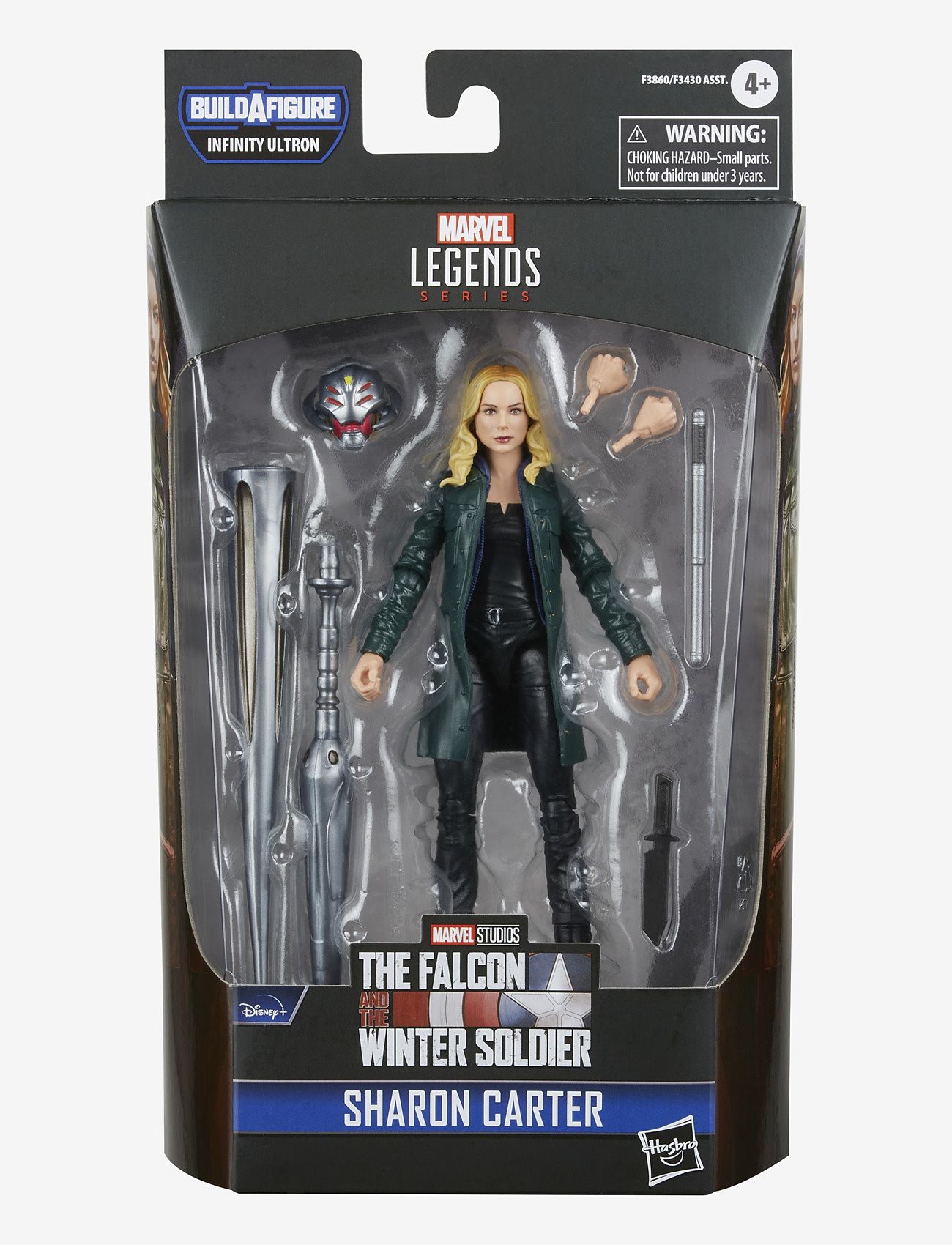 MARVEL Marvel The Falcon Und The Winter Soldier Sharon Carter Patterned - H:15CM - Kinder