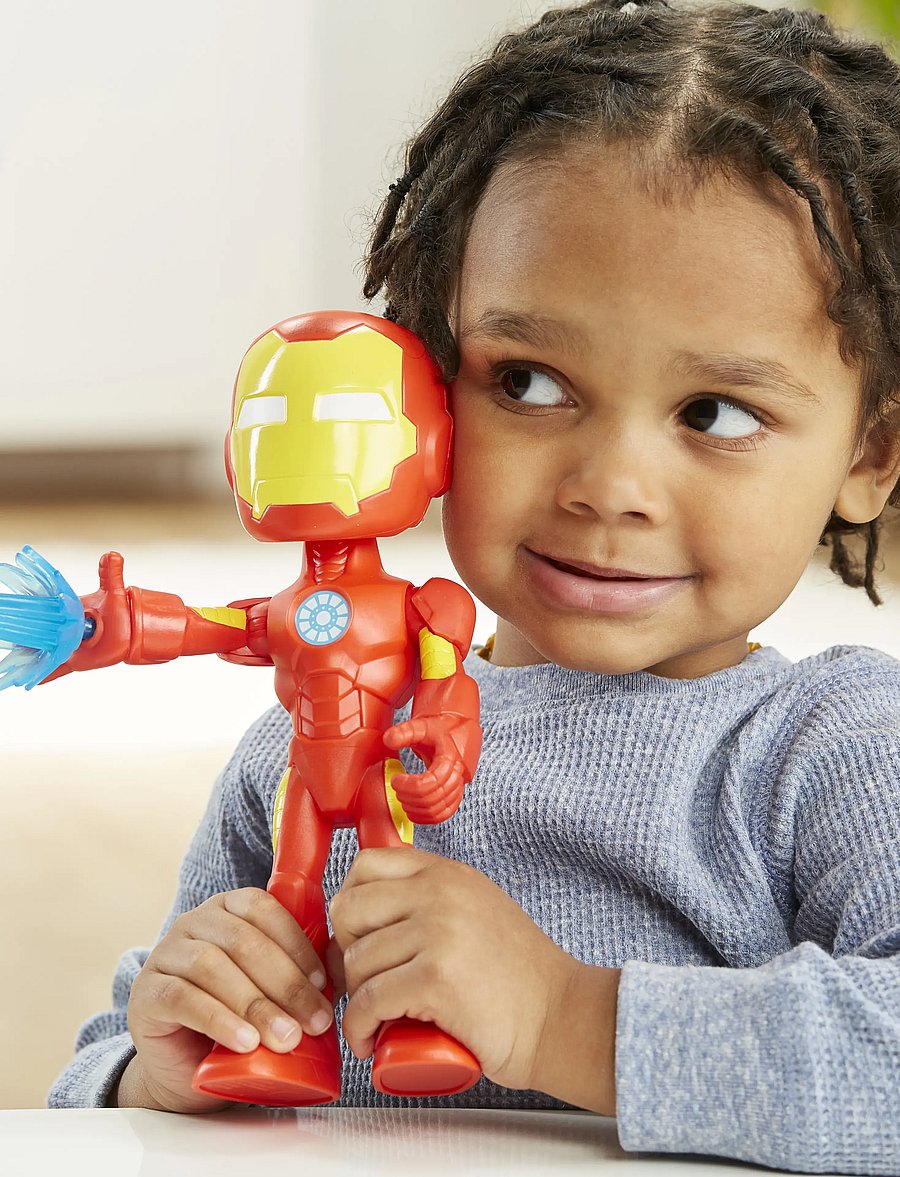 Marvel - Marvel Spidey and His Amazing Friends Iron Man - hasarfígúrur - multicolor - 0