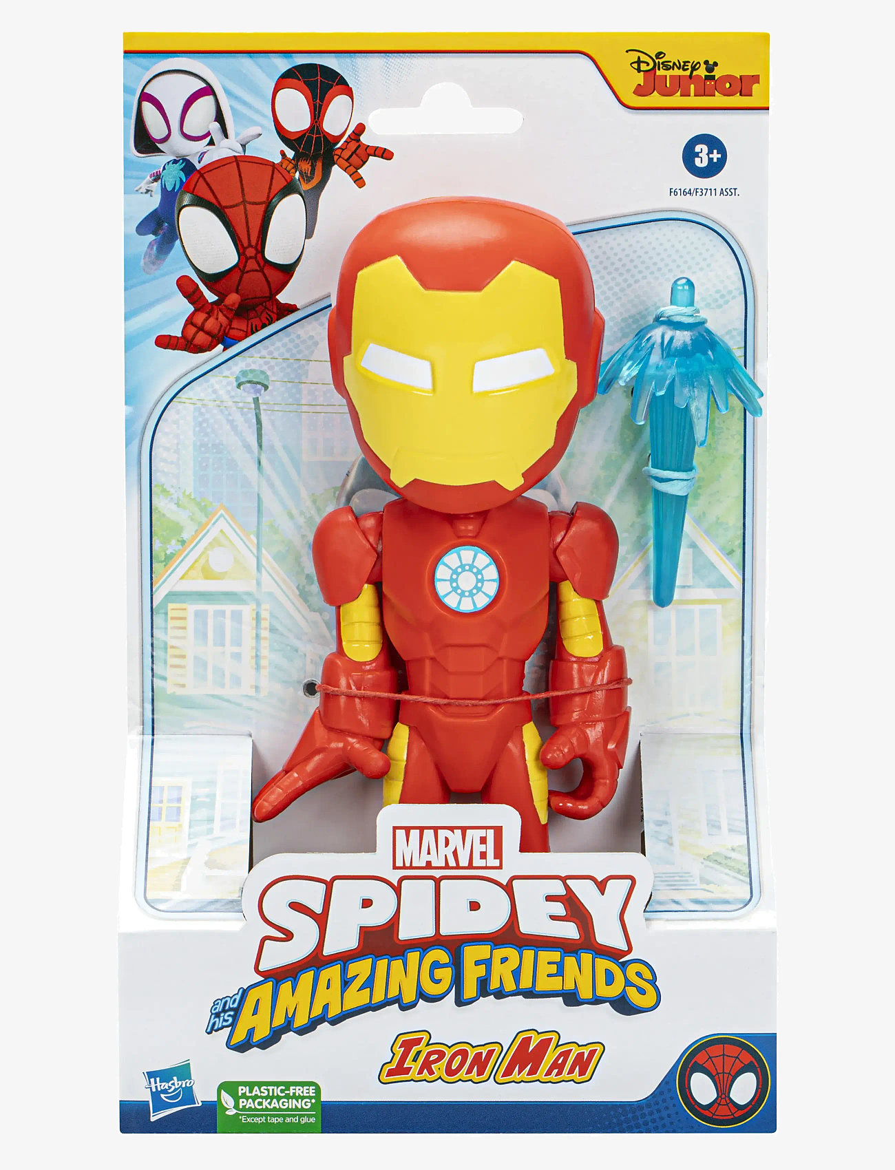 Marvel - Marvel Spidey and His Amazing Friends Iron Man - actionfigurer - multicolor - 3