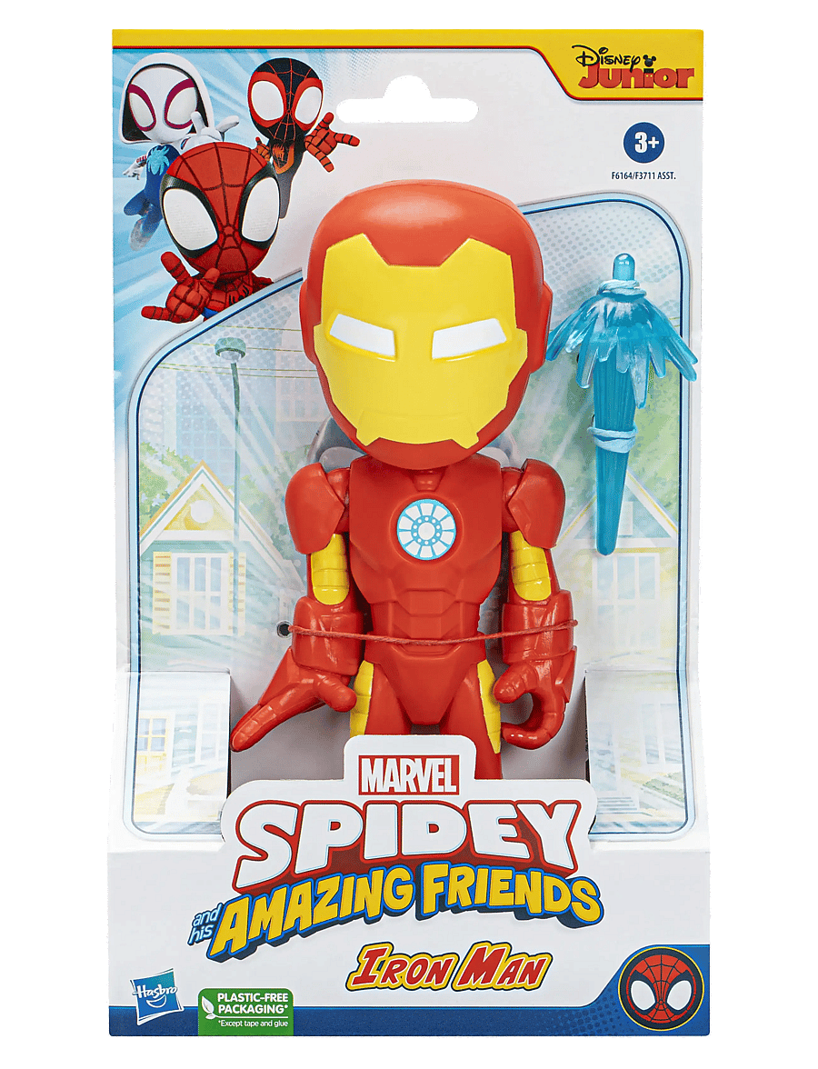 Marvel - Marvel Spidey and His Amazing Friends Iron Man - hasarfígúrur - multicolor - 3