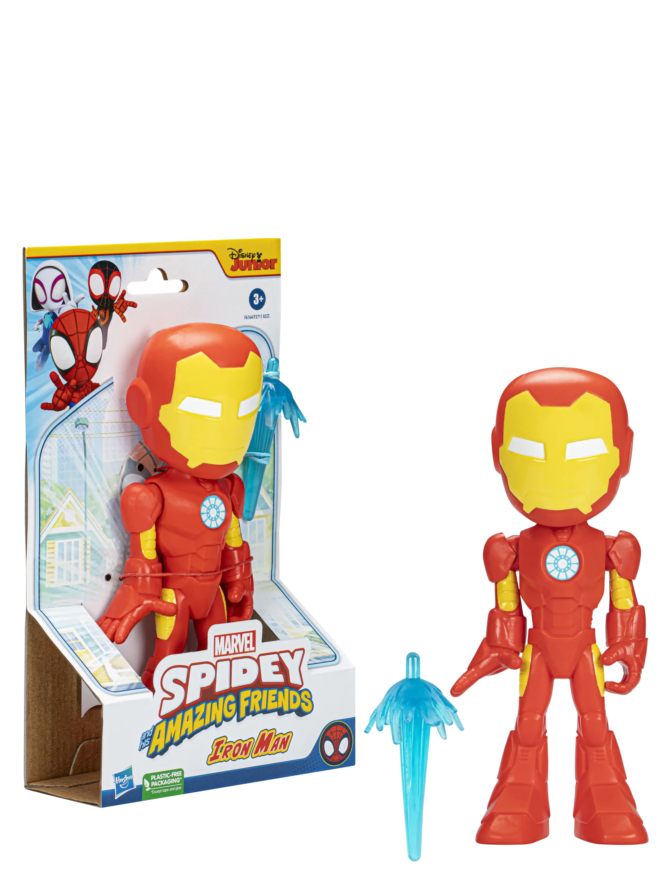 Marvel - Marvel Spidey and His Amazing Friends Iron Man - actionfigurer - multicolor - 4