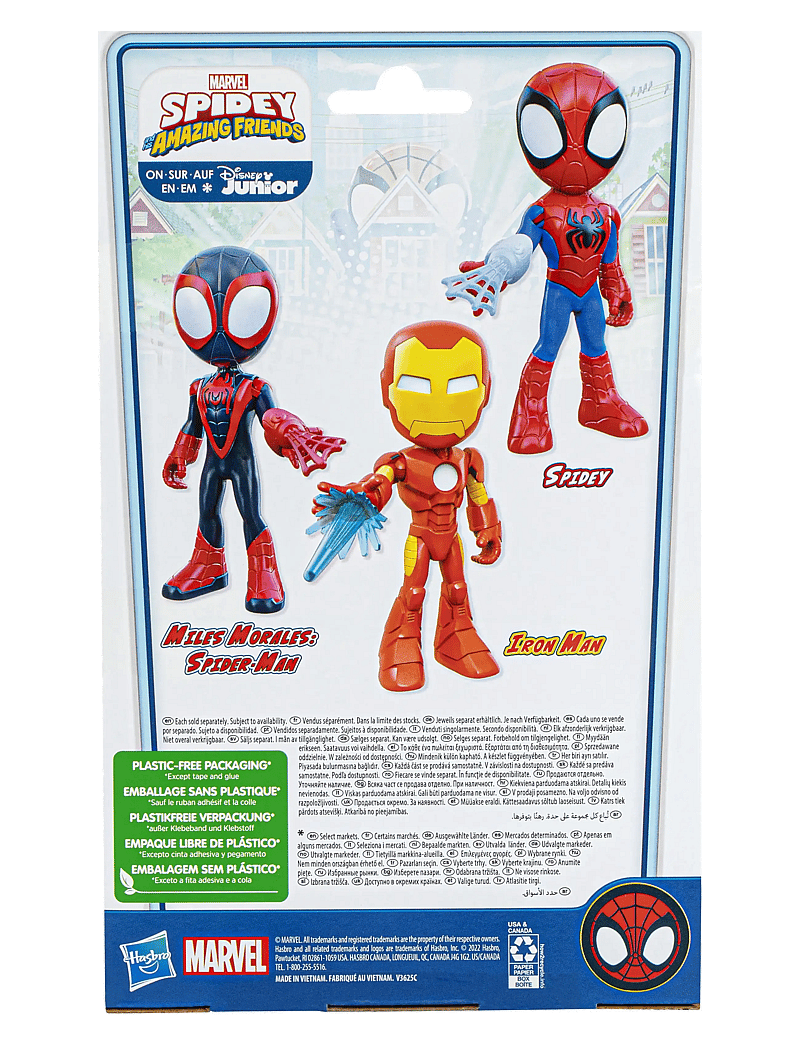 Marvel - Marvel Spidey and His Amazing Friends Iron Man - kangelaskujukesed - multicolor - 5