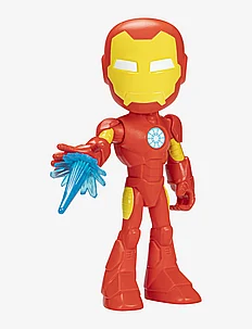 Marvel Spidey and His Amazing Friends Supersized Iron Man Action Figure, Marvel