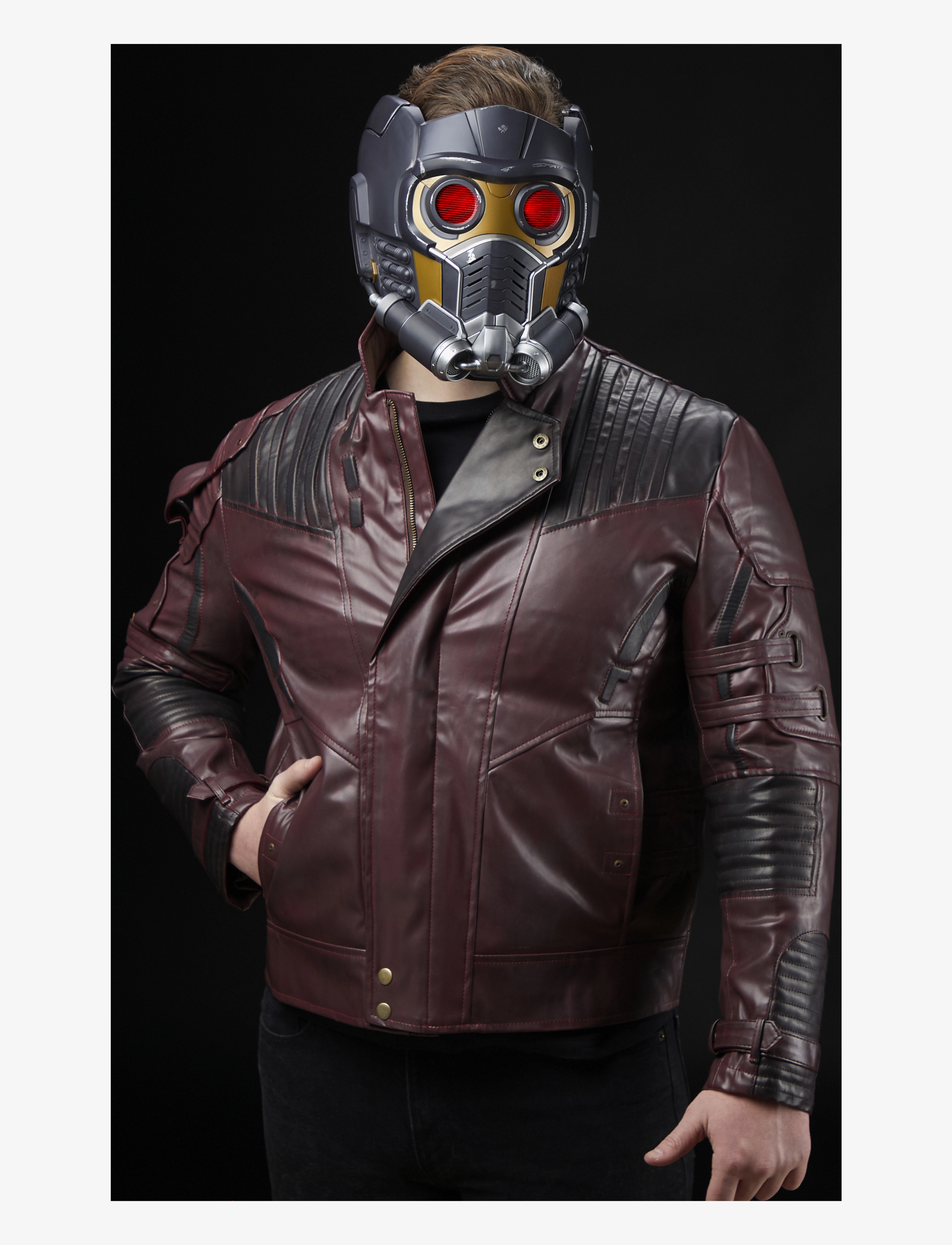 Marvel - Marvel Legends Series Star-Lord Electronic Role Play Helmet, 14+ - multicolor - 5