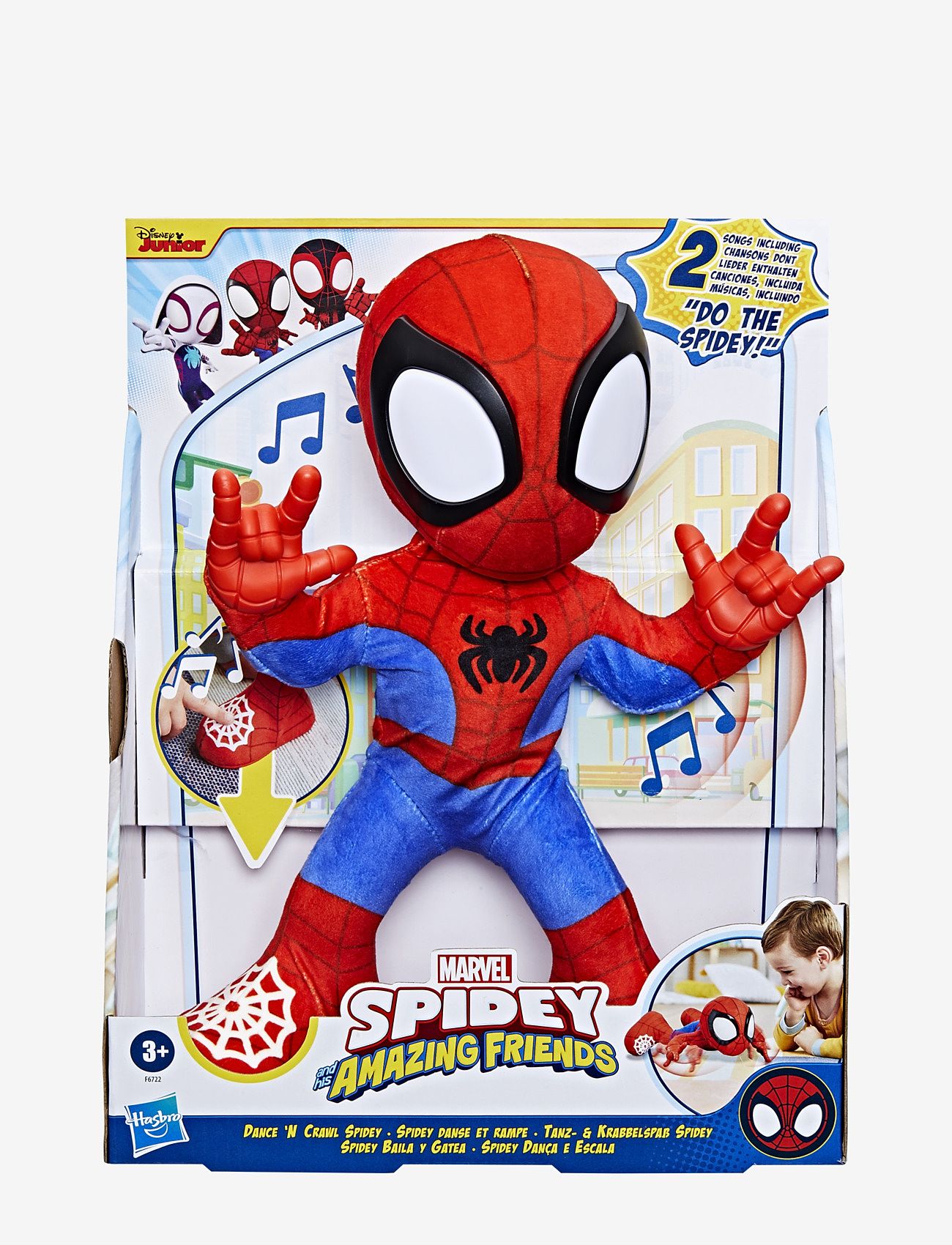 Marvel - Marvels Spidey och hans fantastiska vänner Dance 'N Crawl Spidey - multicolor - 4